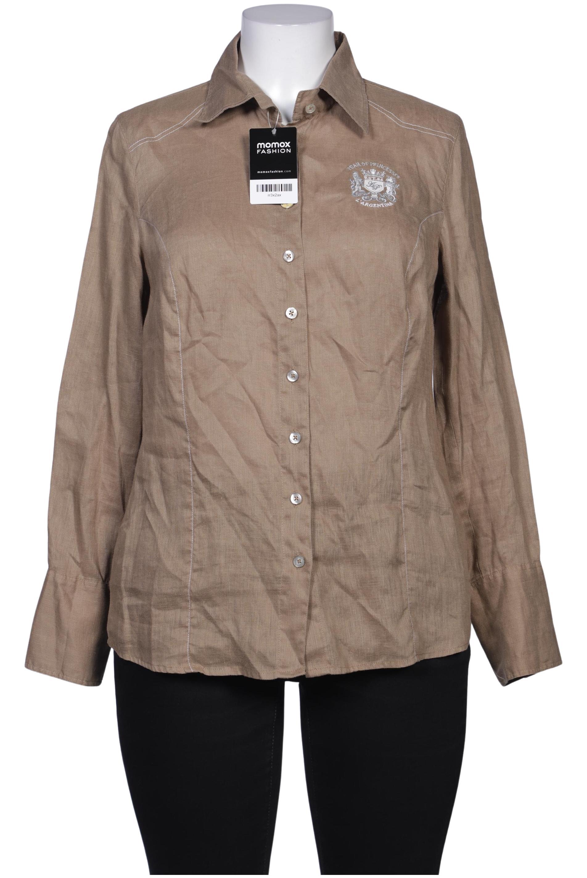 

L Argentina Damen Bluse, beige, Gr. 44