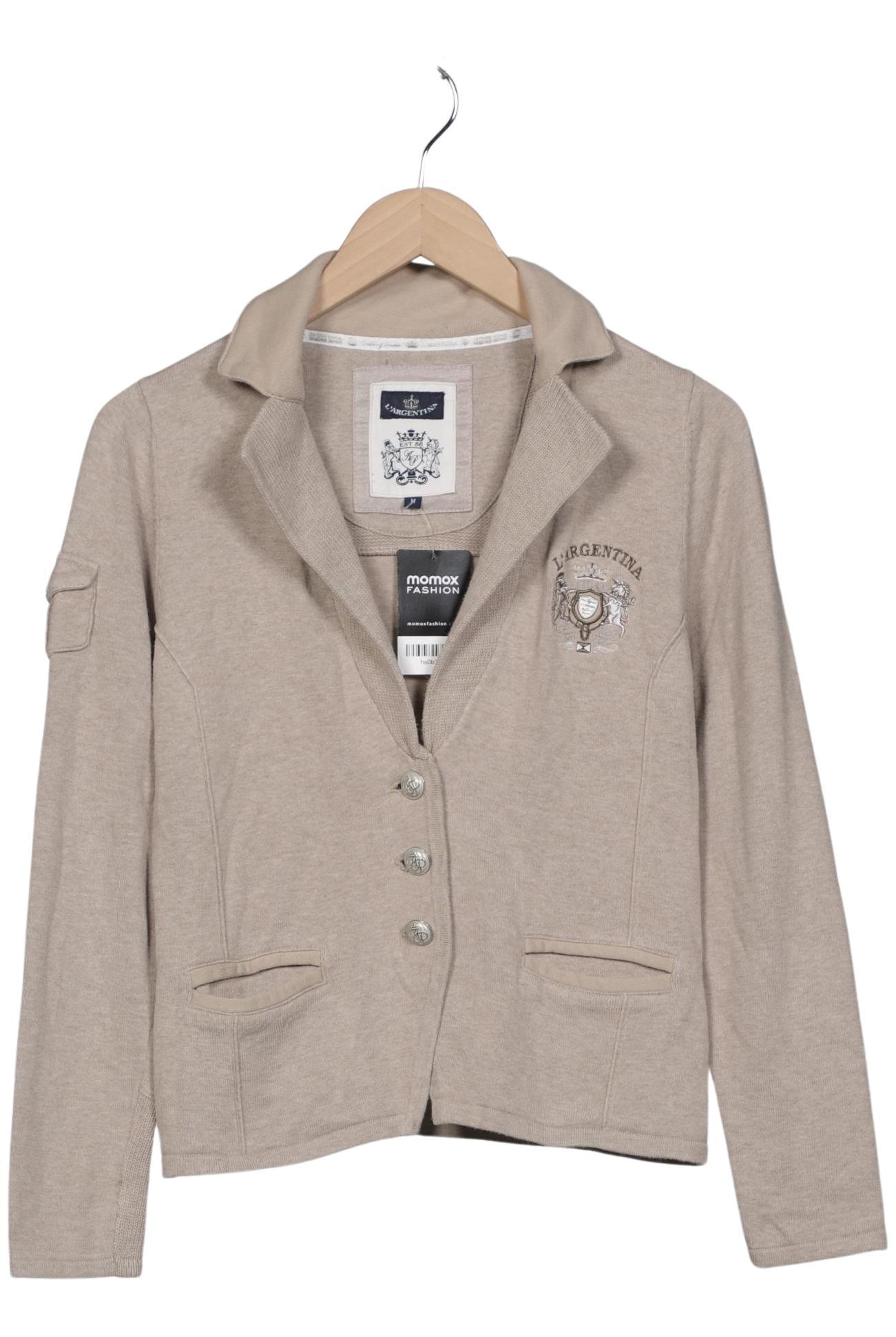

L Argentina Damen Strickjacke, beige, Gr. 38