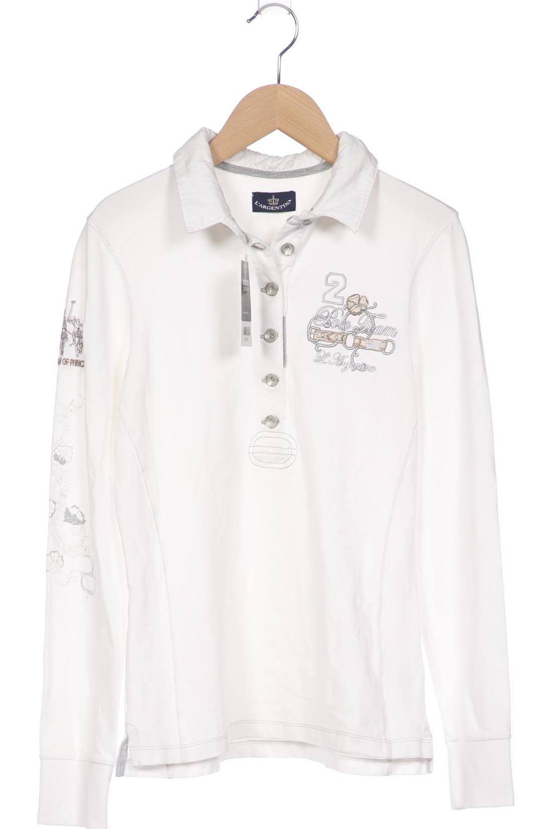 

L Argentina Damen Poloshirt, cremeweiß, Gr. 36