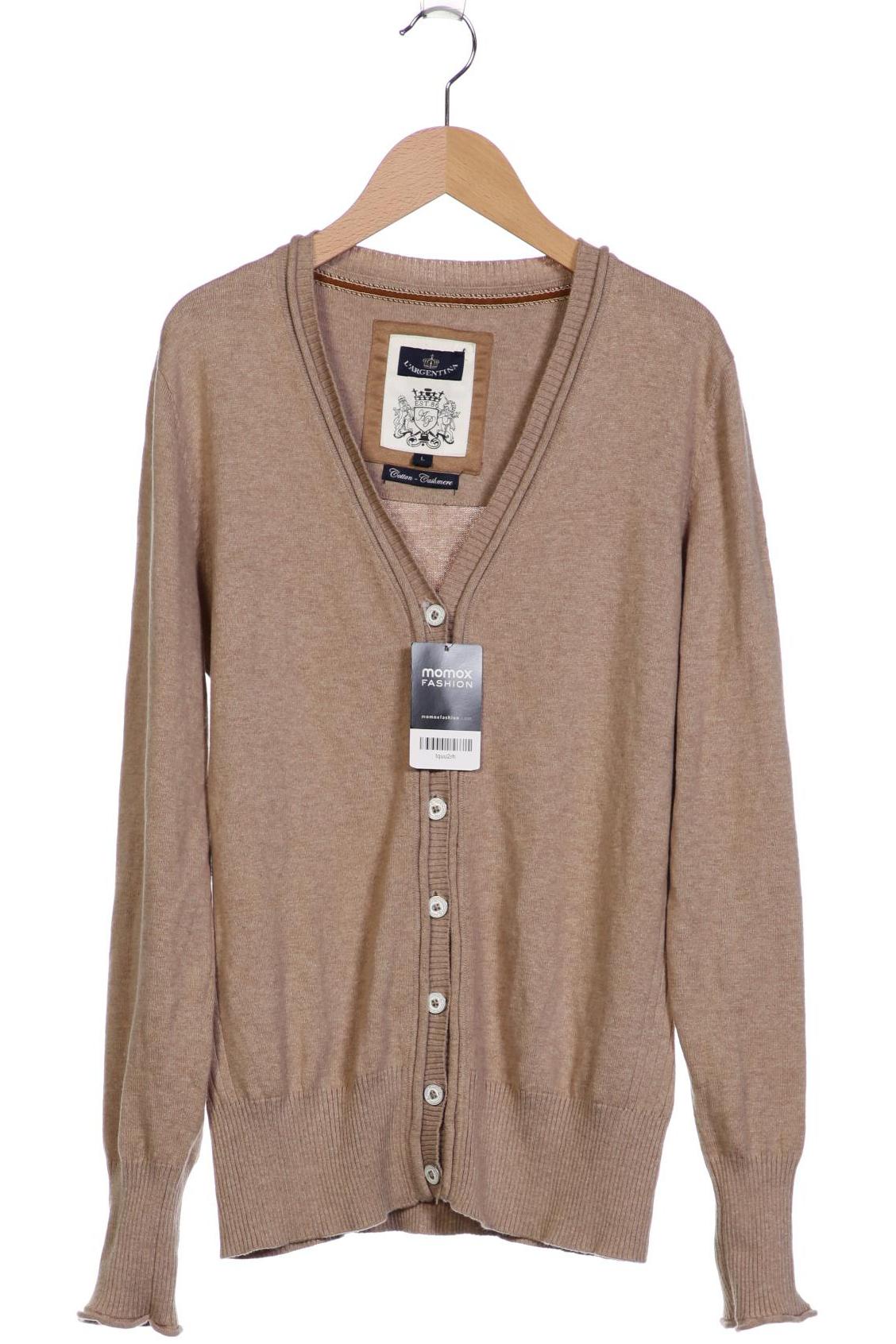

L Argentina Damen Strickjacke, beige, Gr. 42