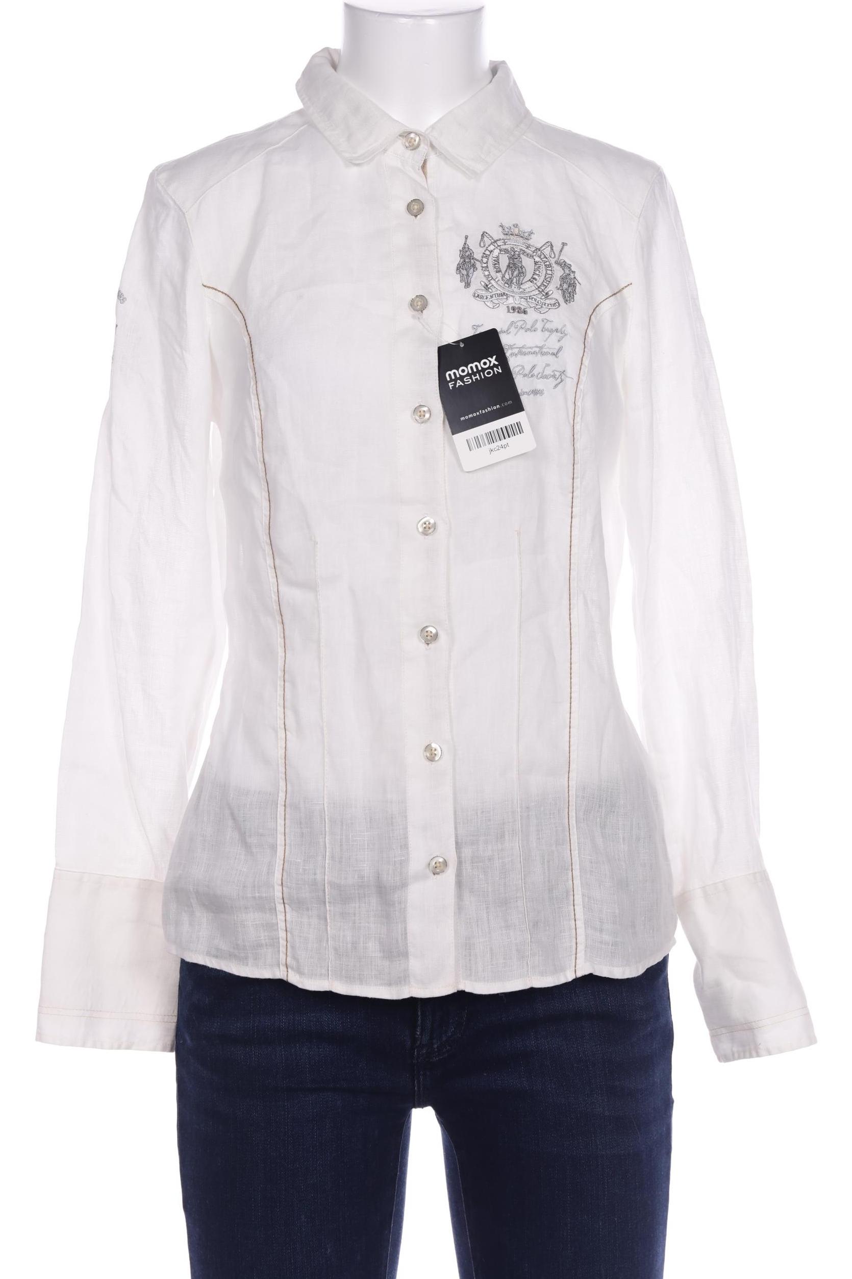 

L Argentina Damen Bluse, weiß, Gr. 38