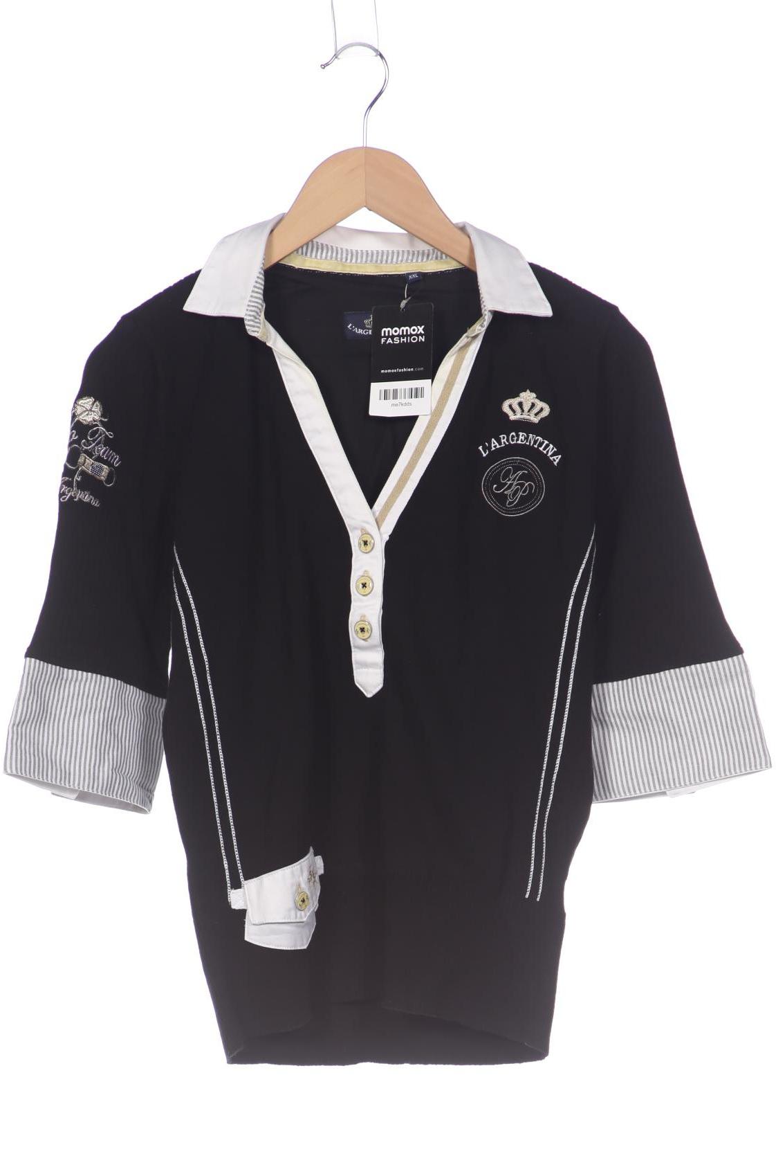 

L Argentina Damen Pullover, schwarz, Gr. 46