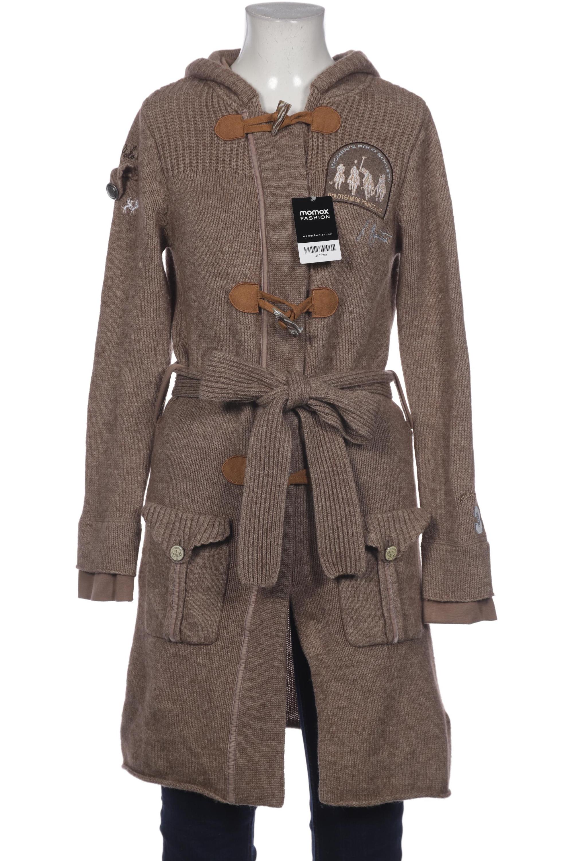 

L Argentina Damen Strickjacke, braun, Gr. 36