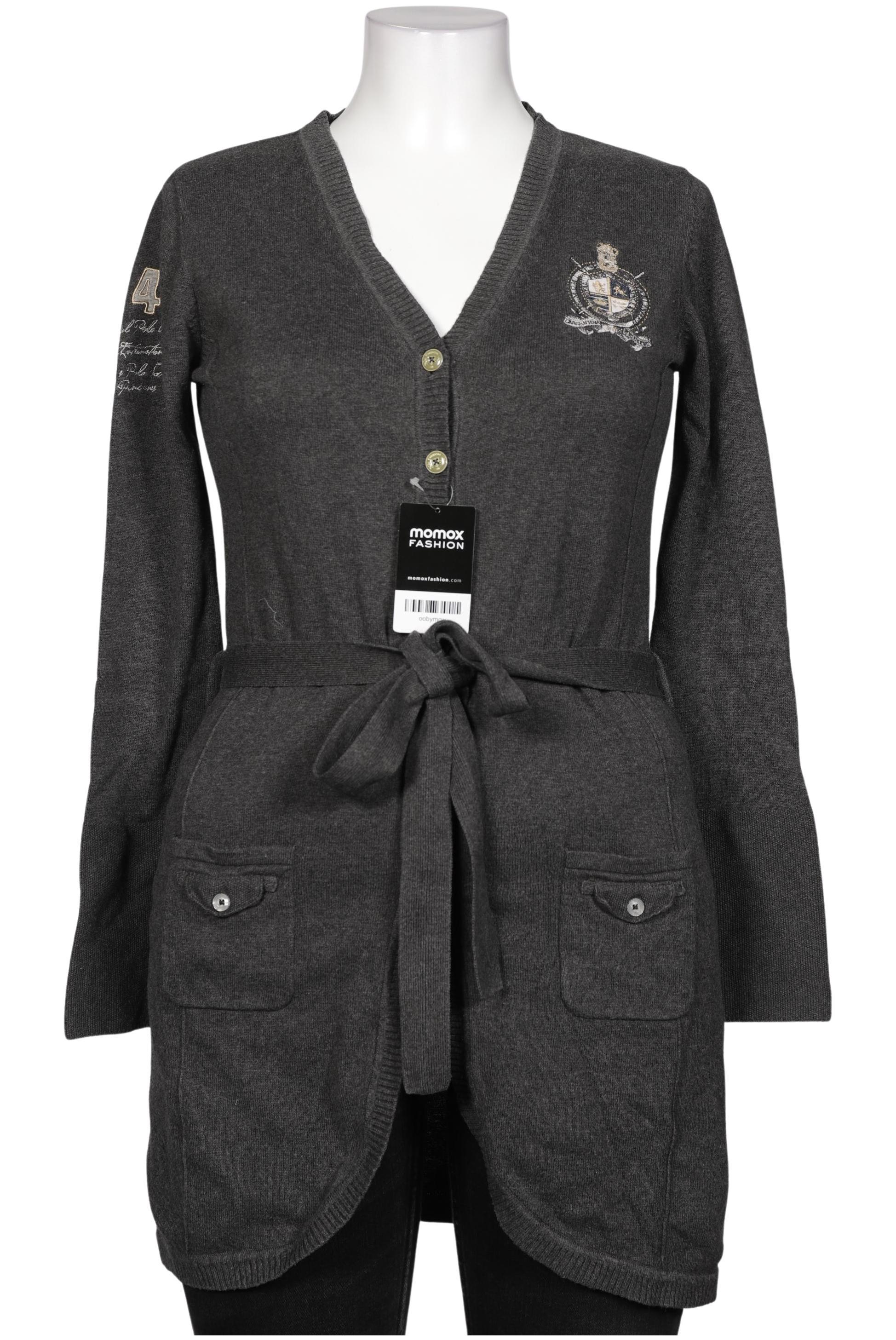 

L Argentina Damen Strickjacke, grau, Gr. 42