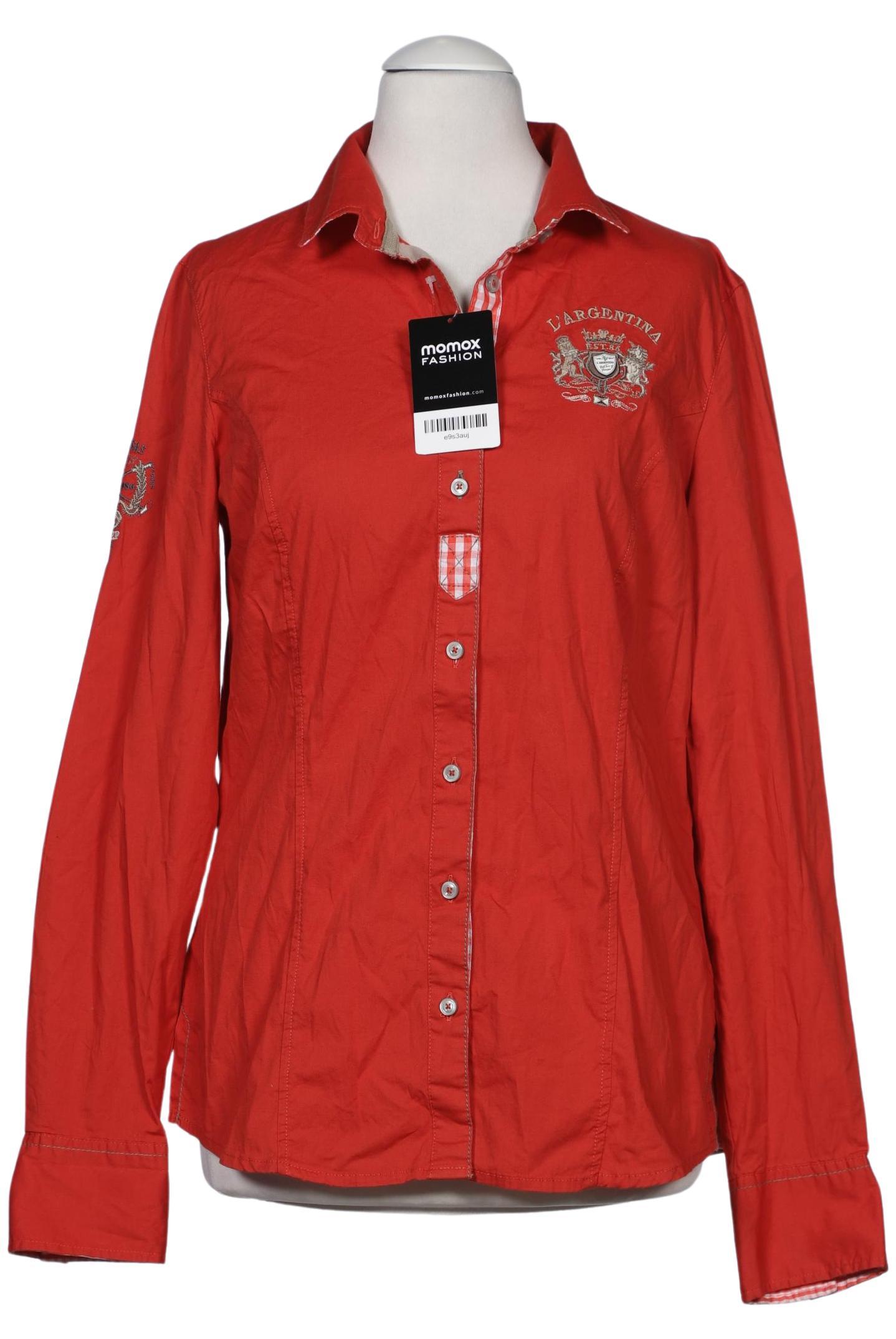 

L Argentina Damen Bluse, rot, Gr. 36