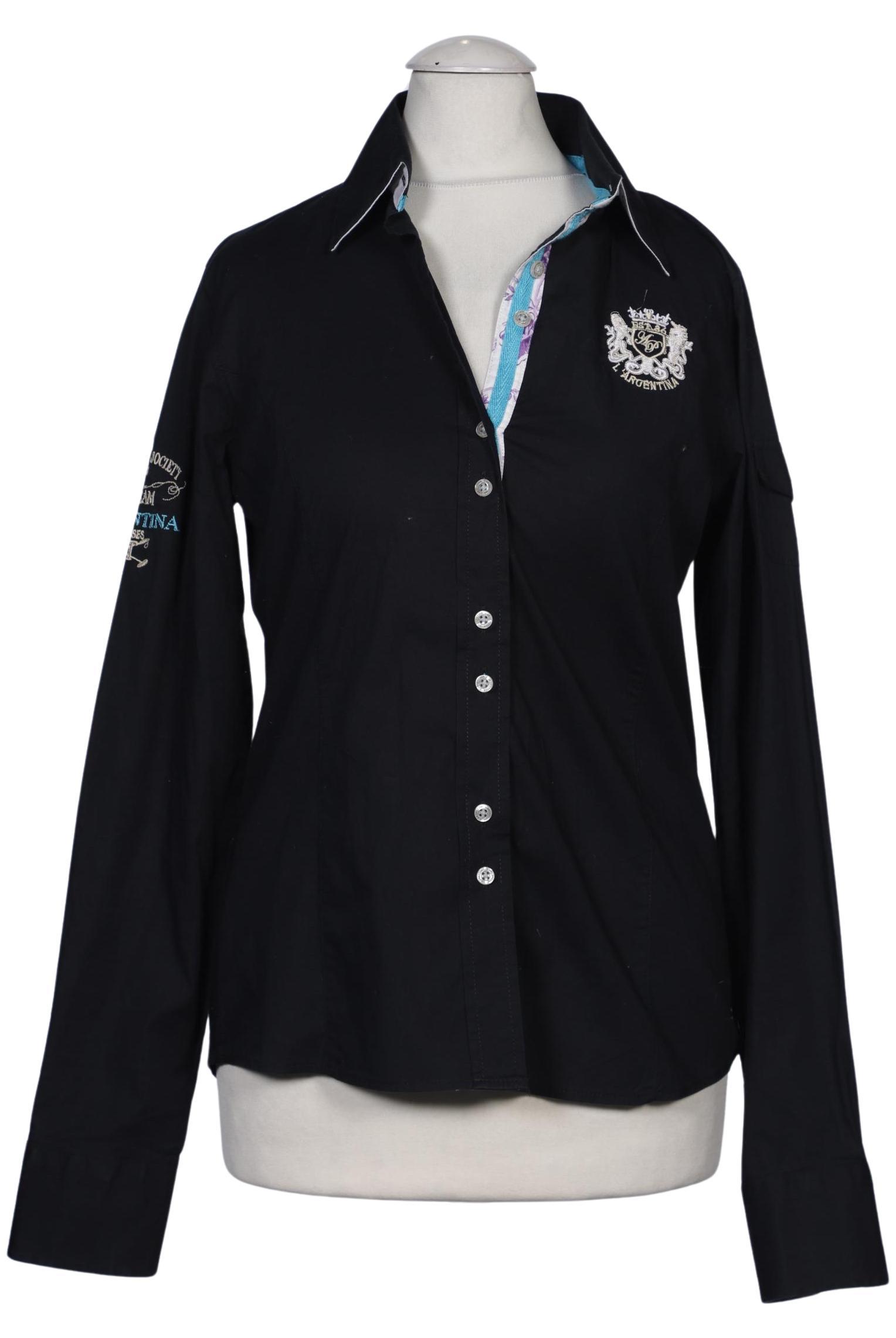 

L Argentina Damen Bluse, marineblau, Gr. 38