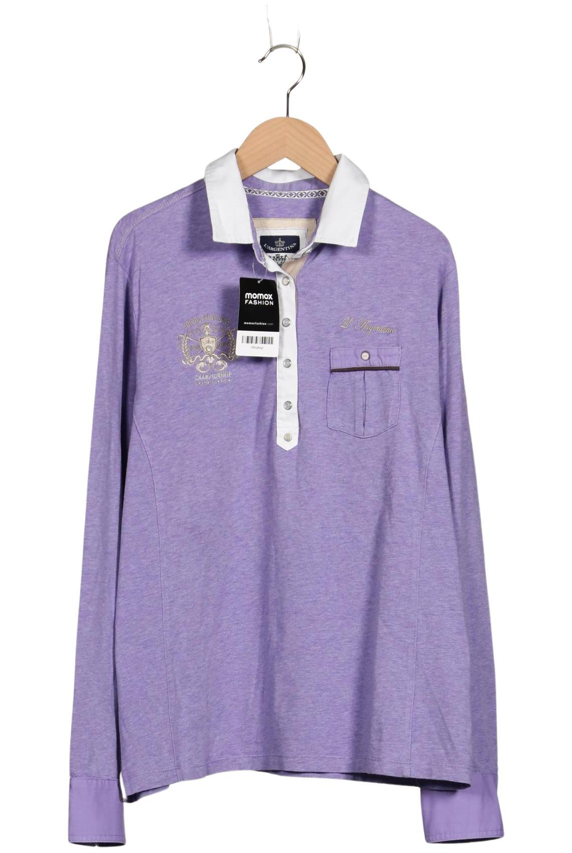 

L Argentina Damen Poloshirt, flieder, Gr. 46