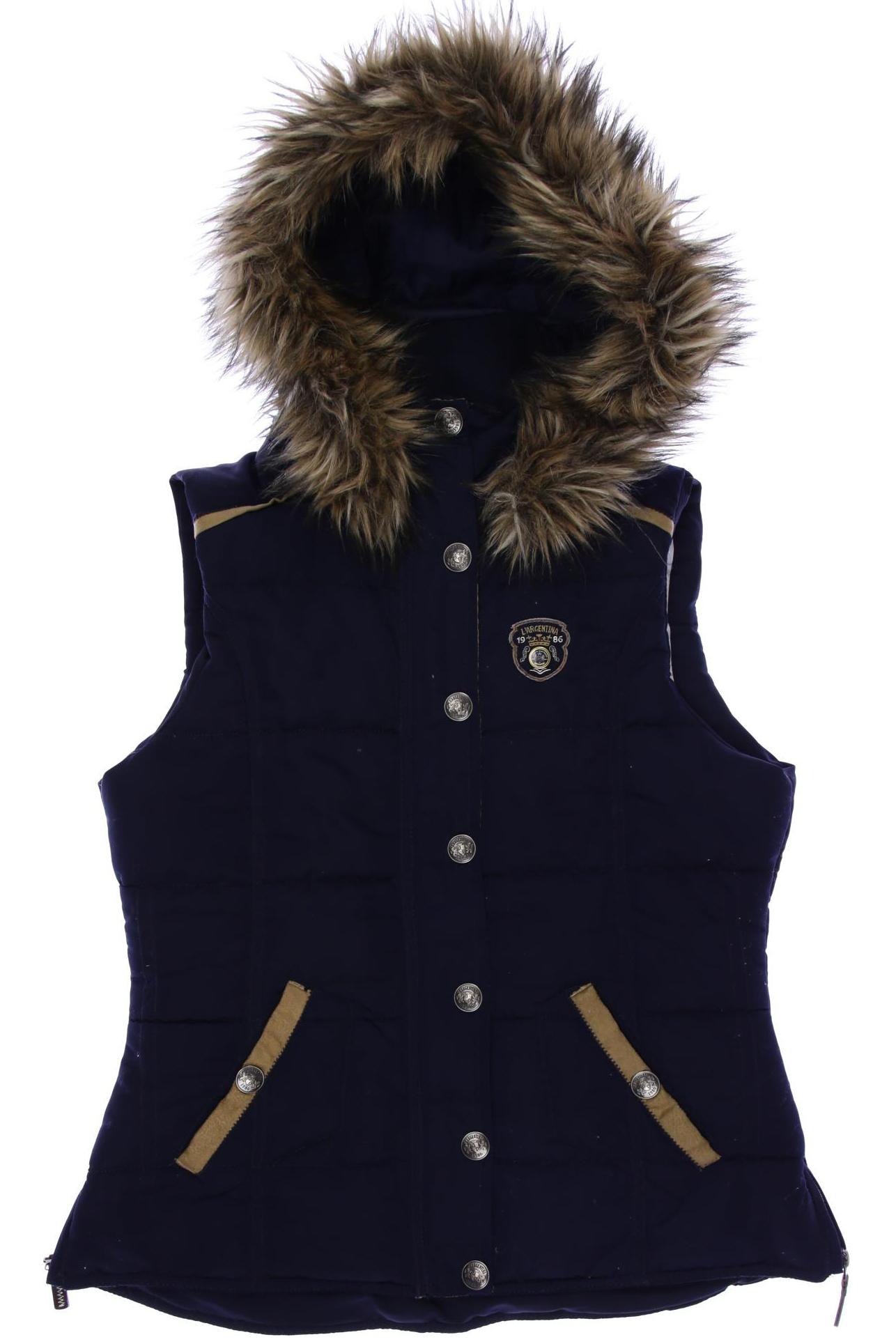 

L Argentina Damen Weste, marineblau, Gr. 38