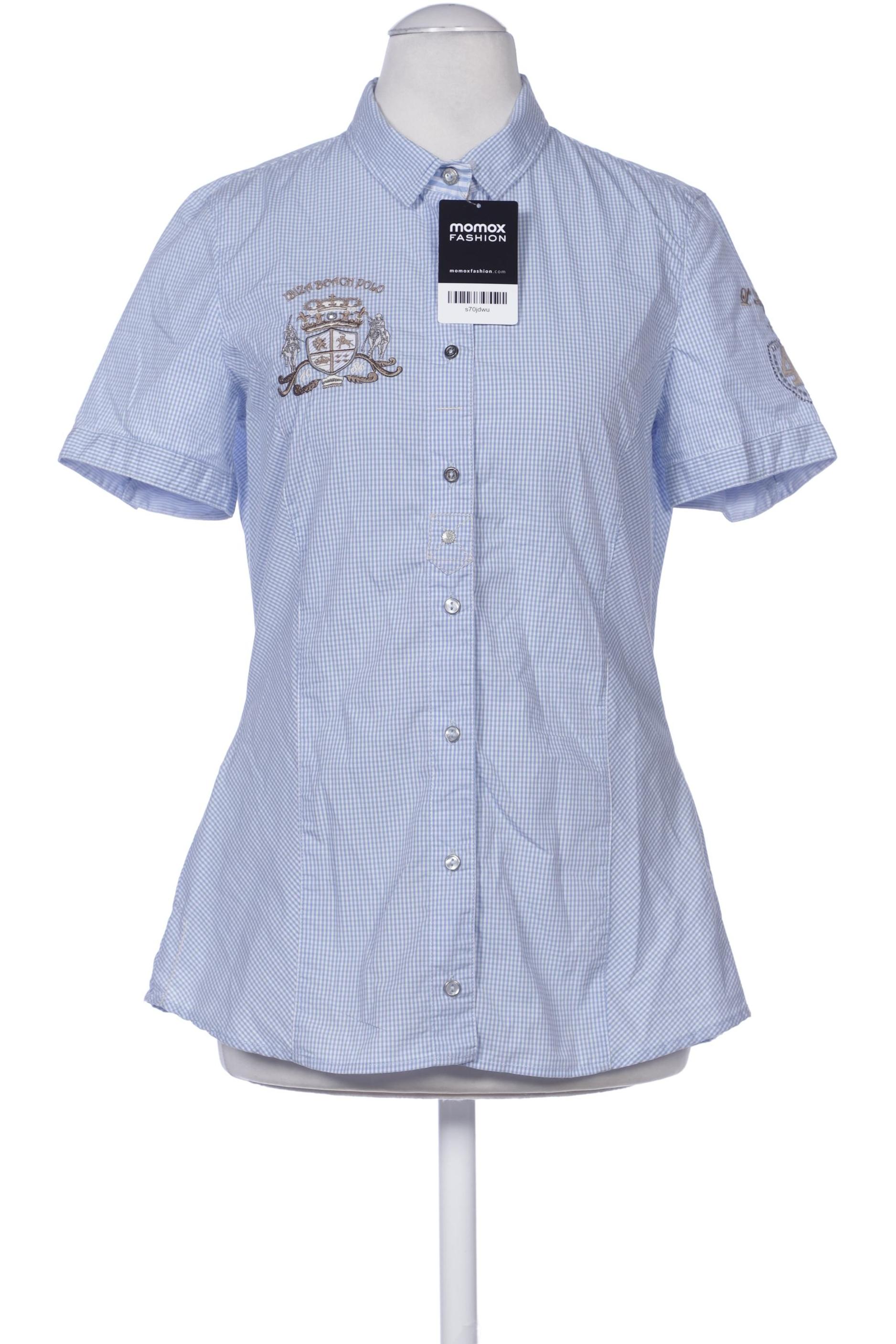 

L Argentina Damen Bluse, hellblau, Gr. 36
