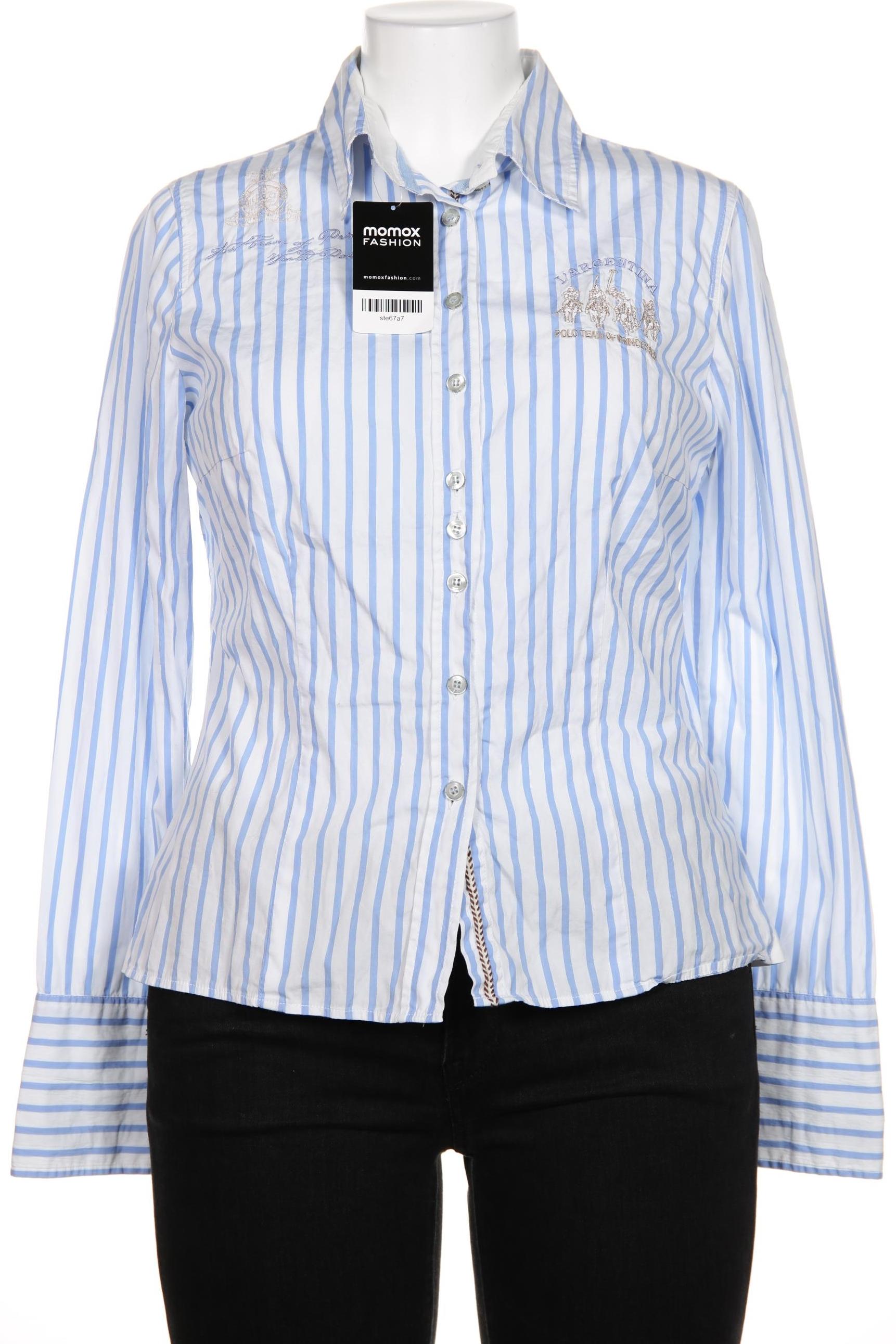 

L Argentina Damen Bluse, blau, Gr. 42