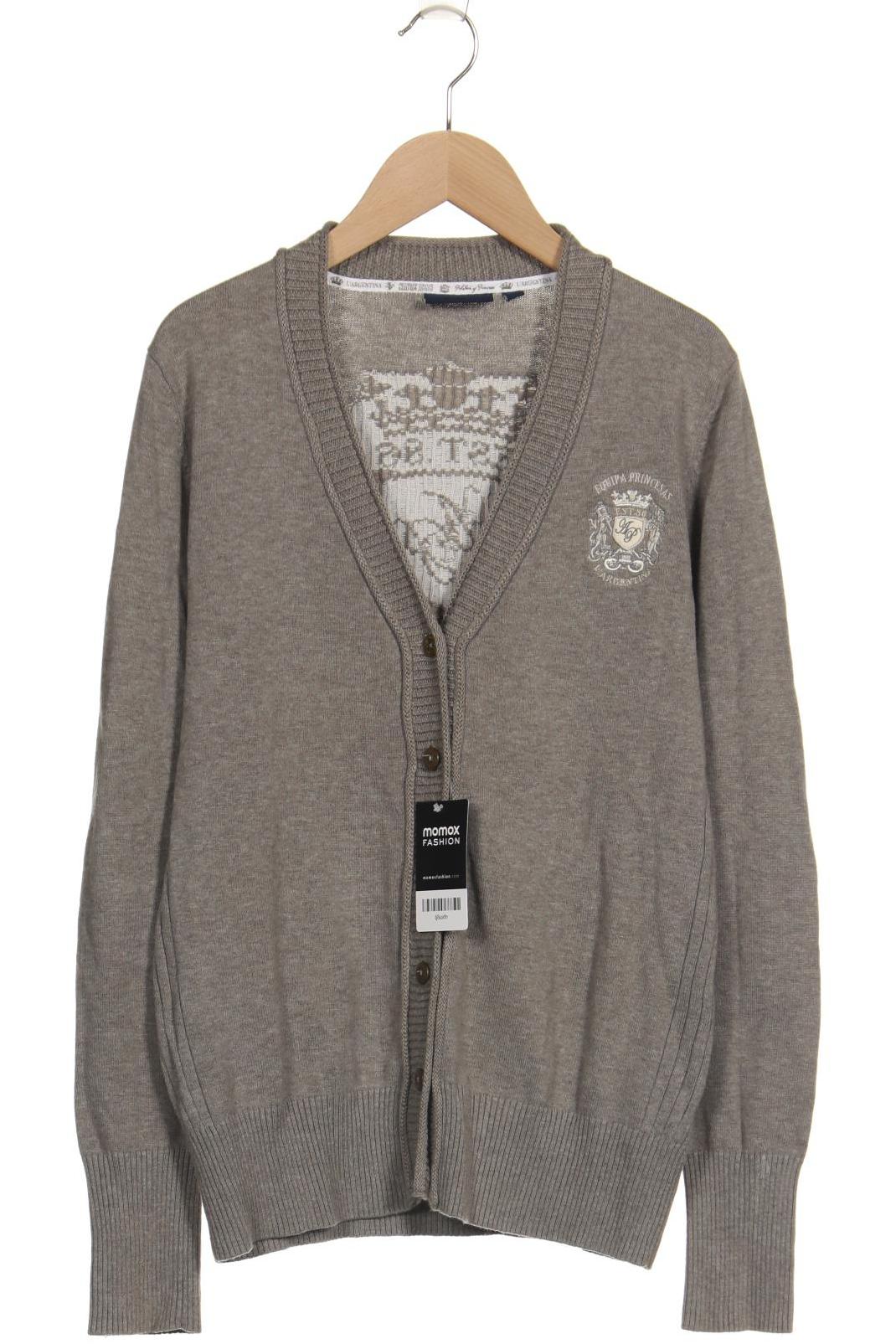 

L Argentina Damen Strickjacke, grau, Gr. 38