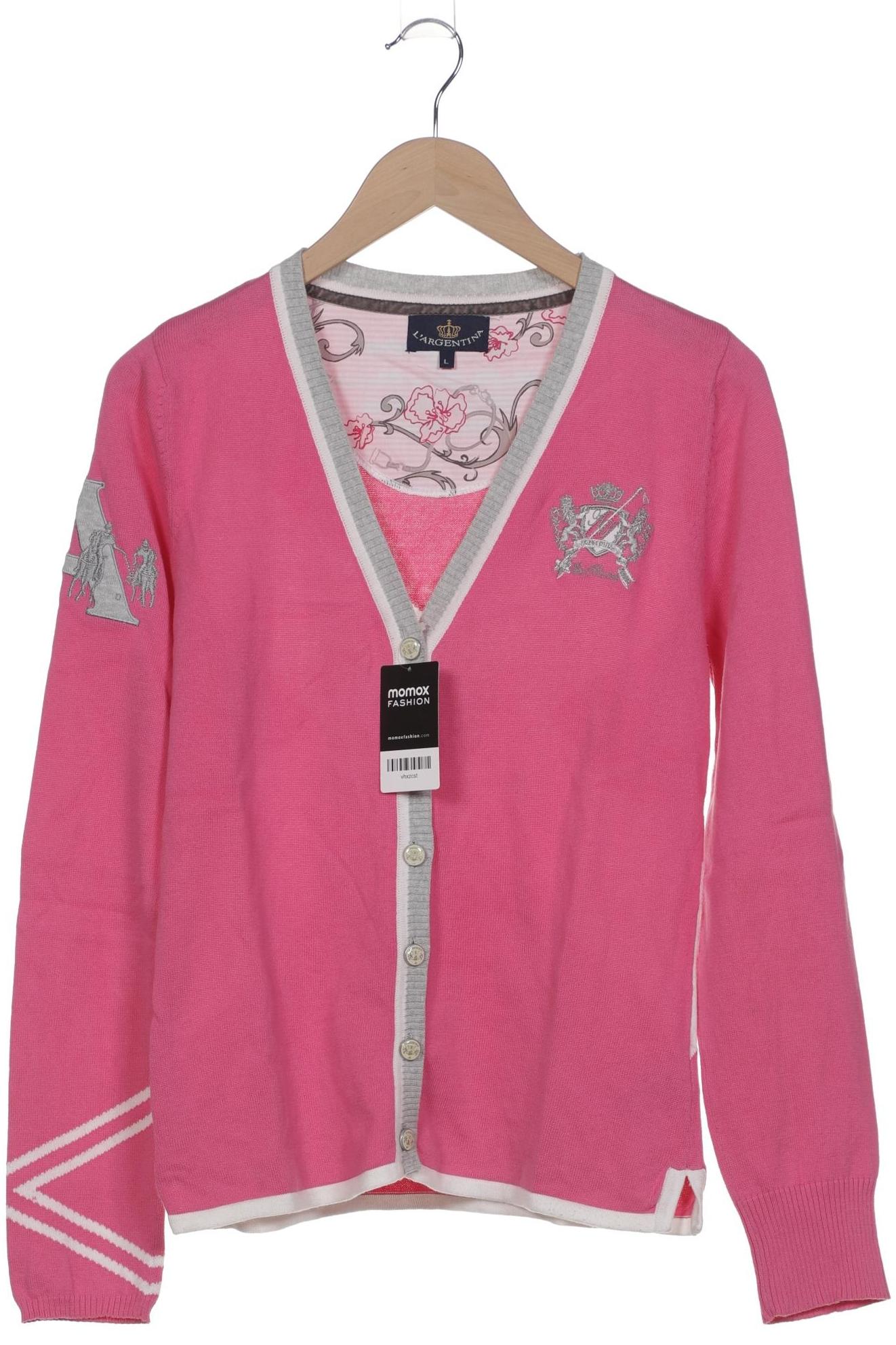 

L Argentina Damen Strickjacke, pink, Gr. 42