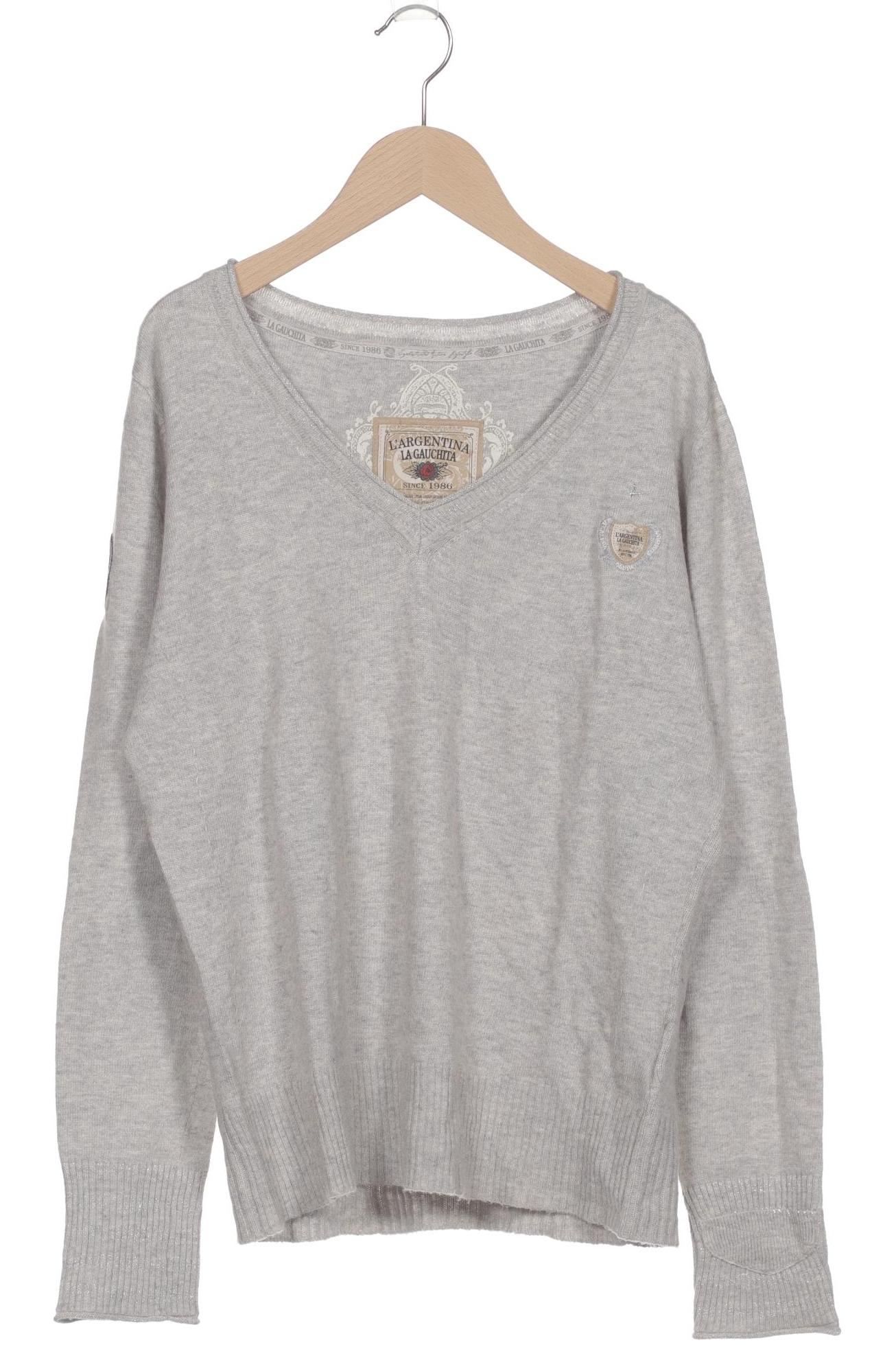 

L Argentina Damen Pullover, grau, Gr. 46
