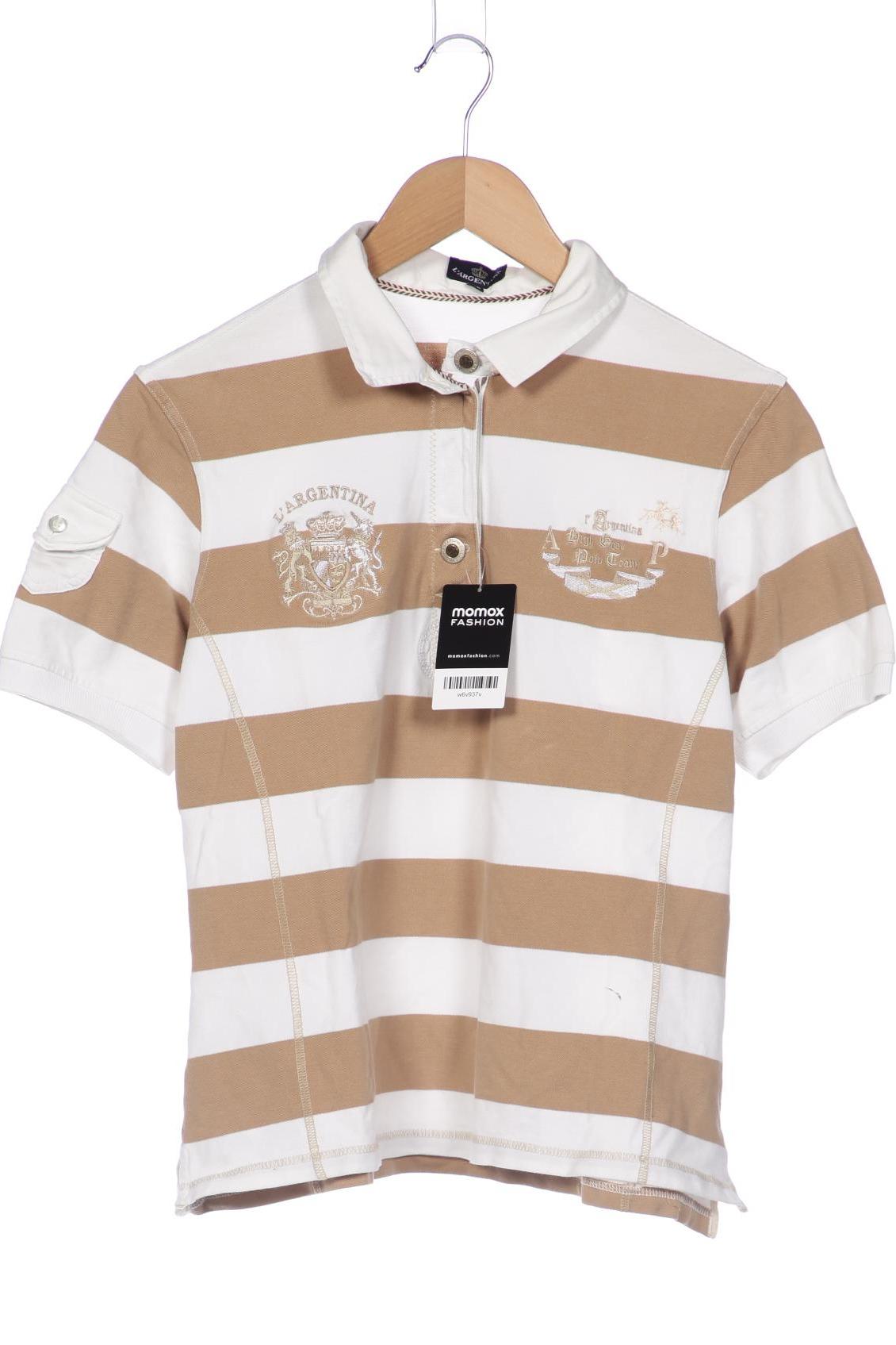 

L Argentina Damen Poloshirt, beige, Gr. 44