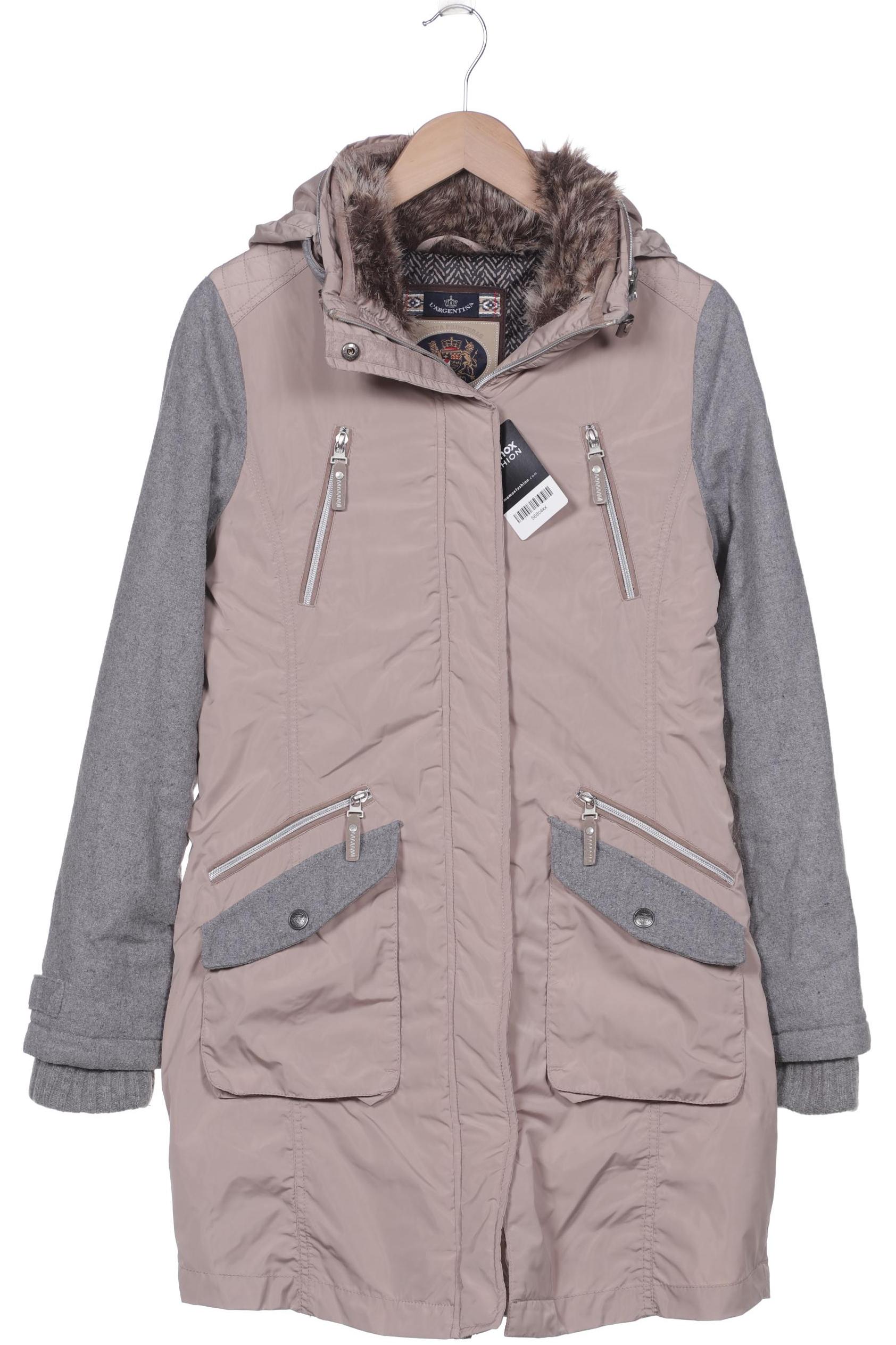 

L Argentina Damen Mantel, beige, Gr. 38