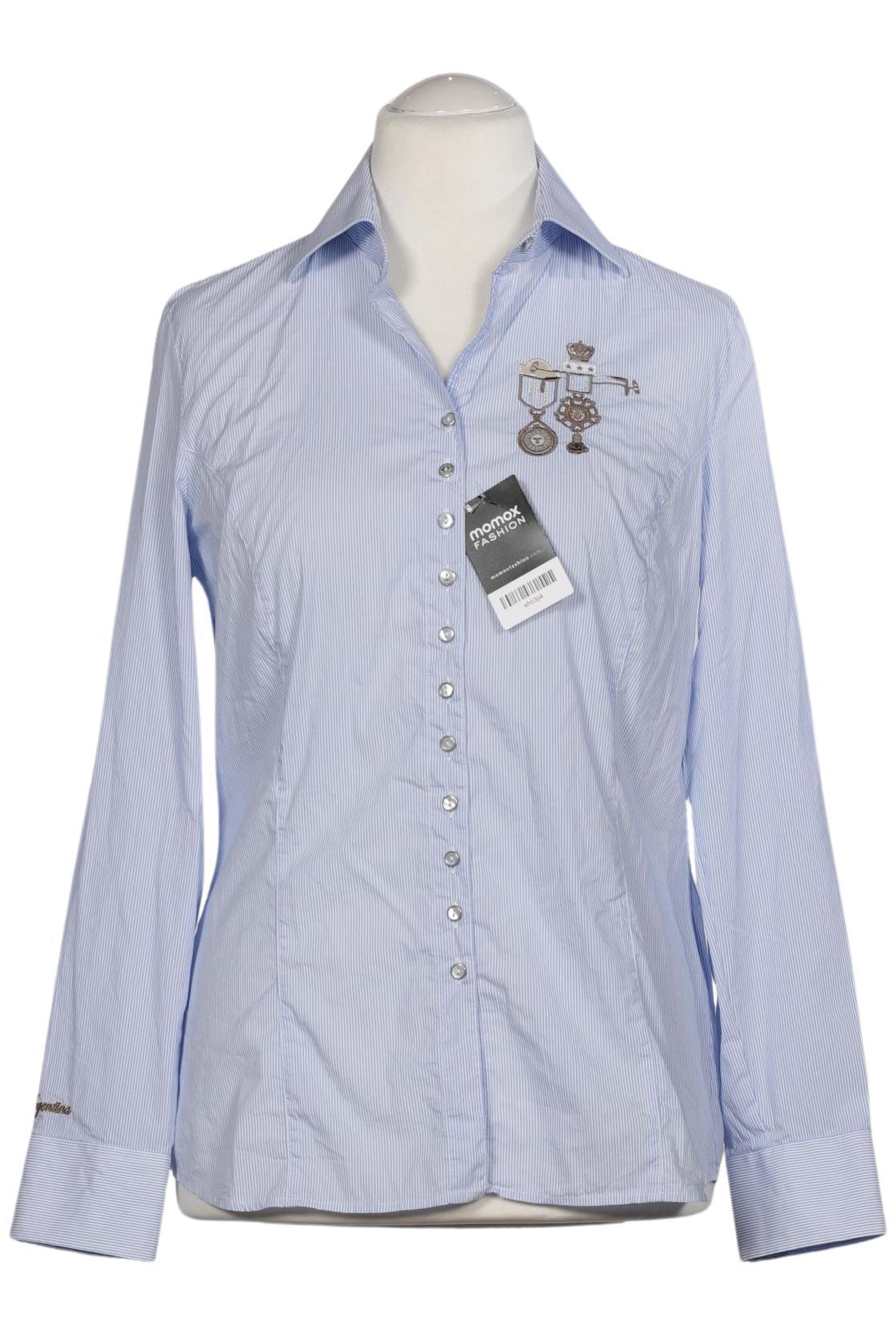 

L Argentina Damen Bluse, hellblau, Gr. 40