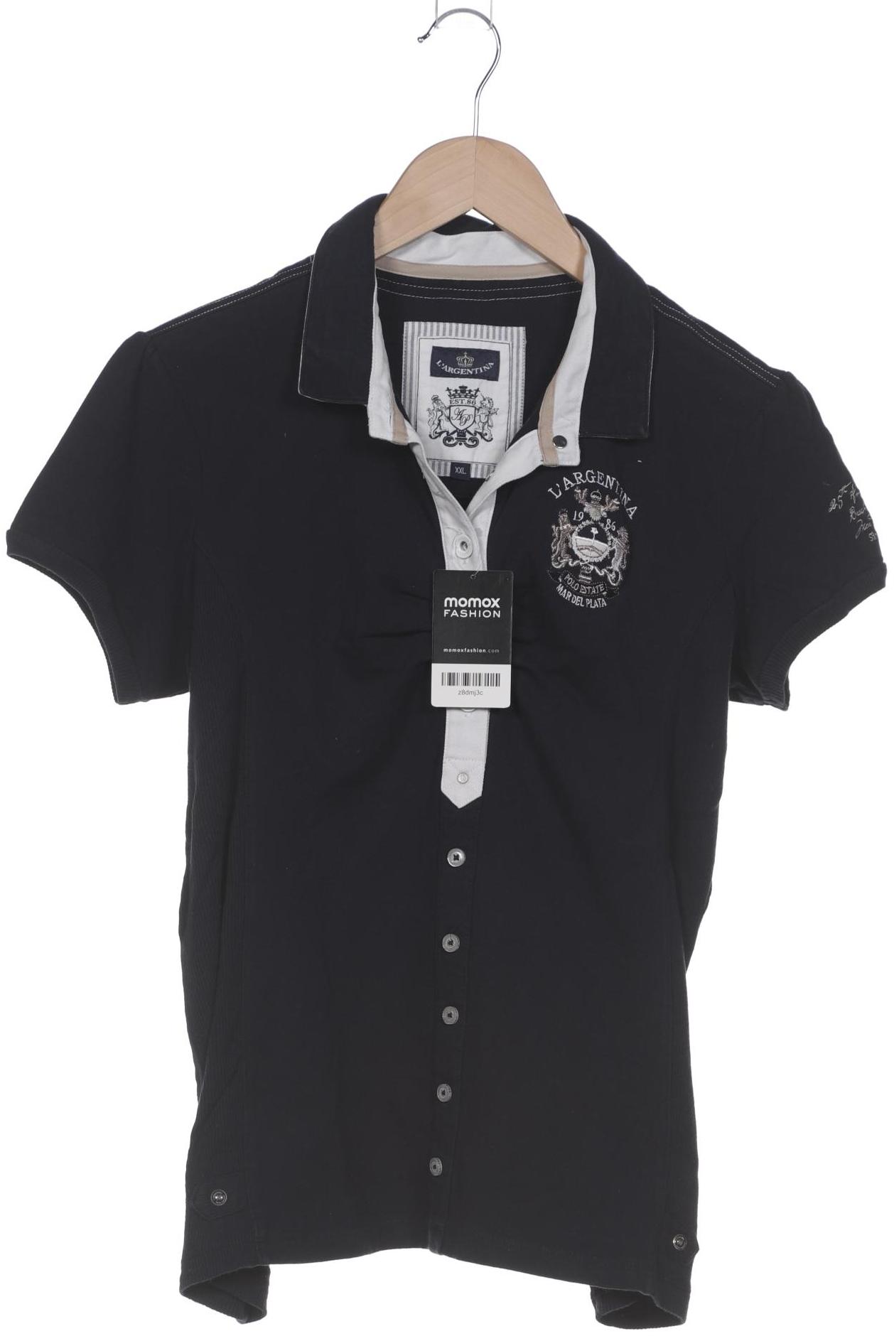 

L Argentina Damen Poloshirt, marineblau, Gr. 46
