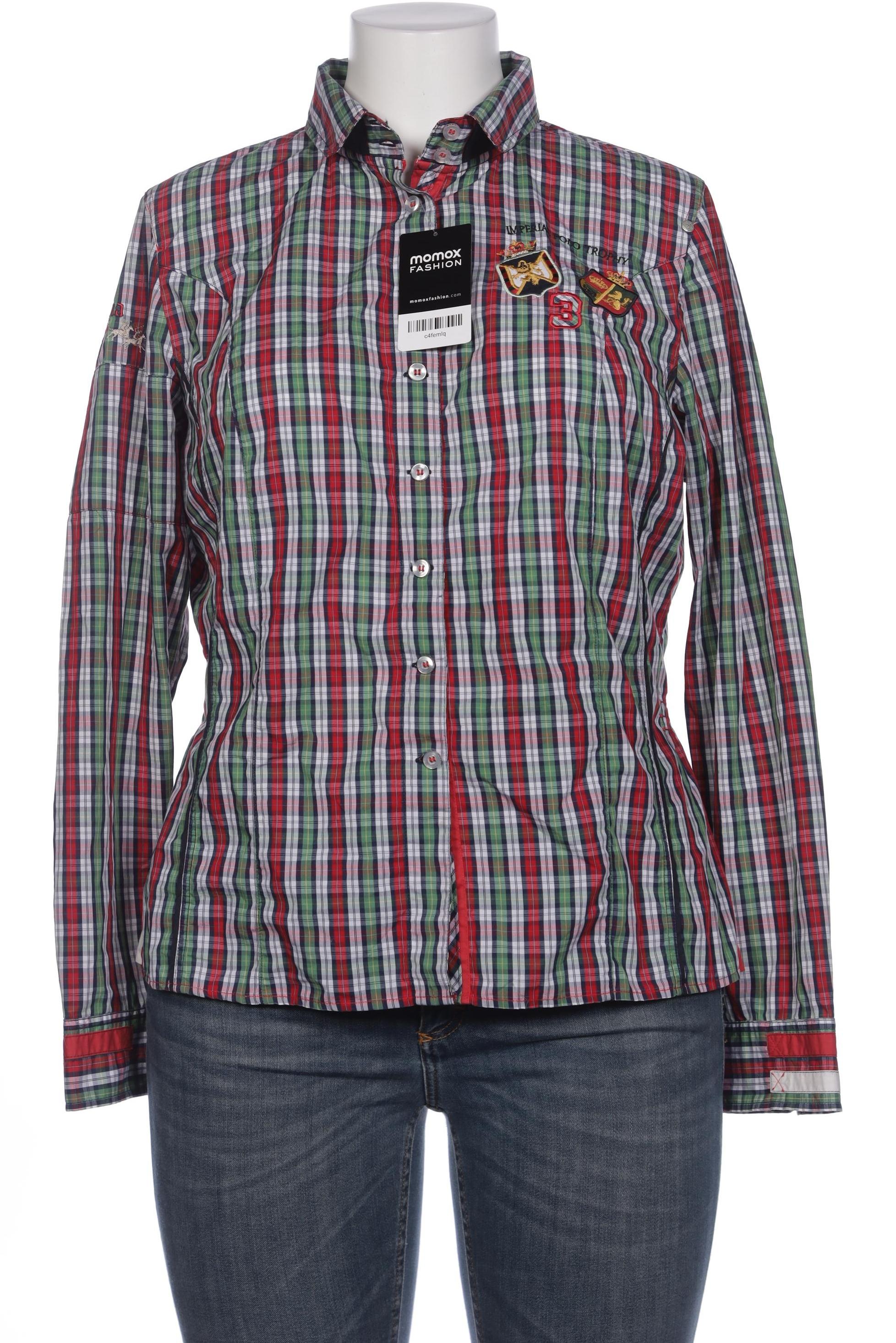 

L Argentina Damen Bluse, grün, Gr. 44