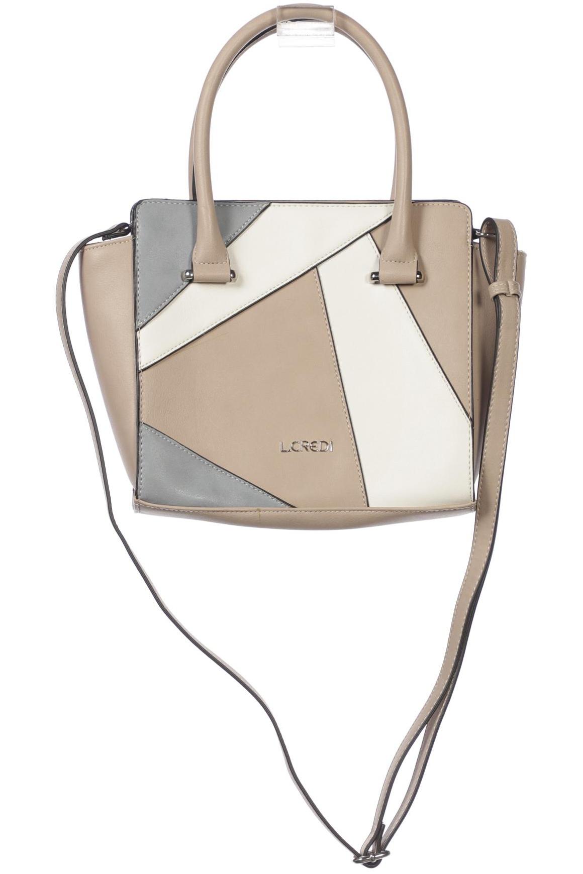 

L.credi Damen Handtasche, beige, Gr.