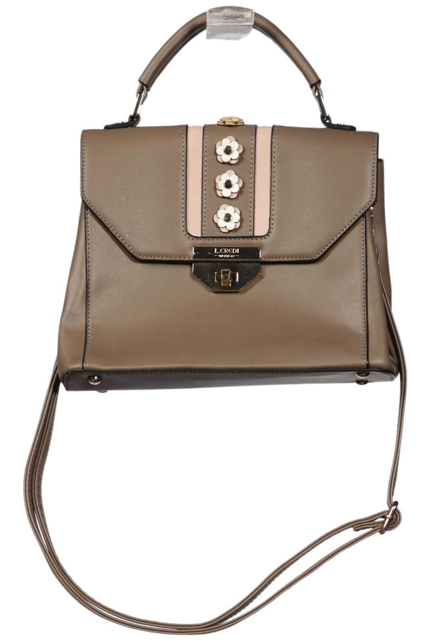 

L.credi Damen Handtasche, braun, Gr.