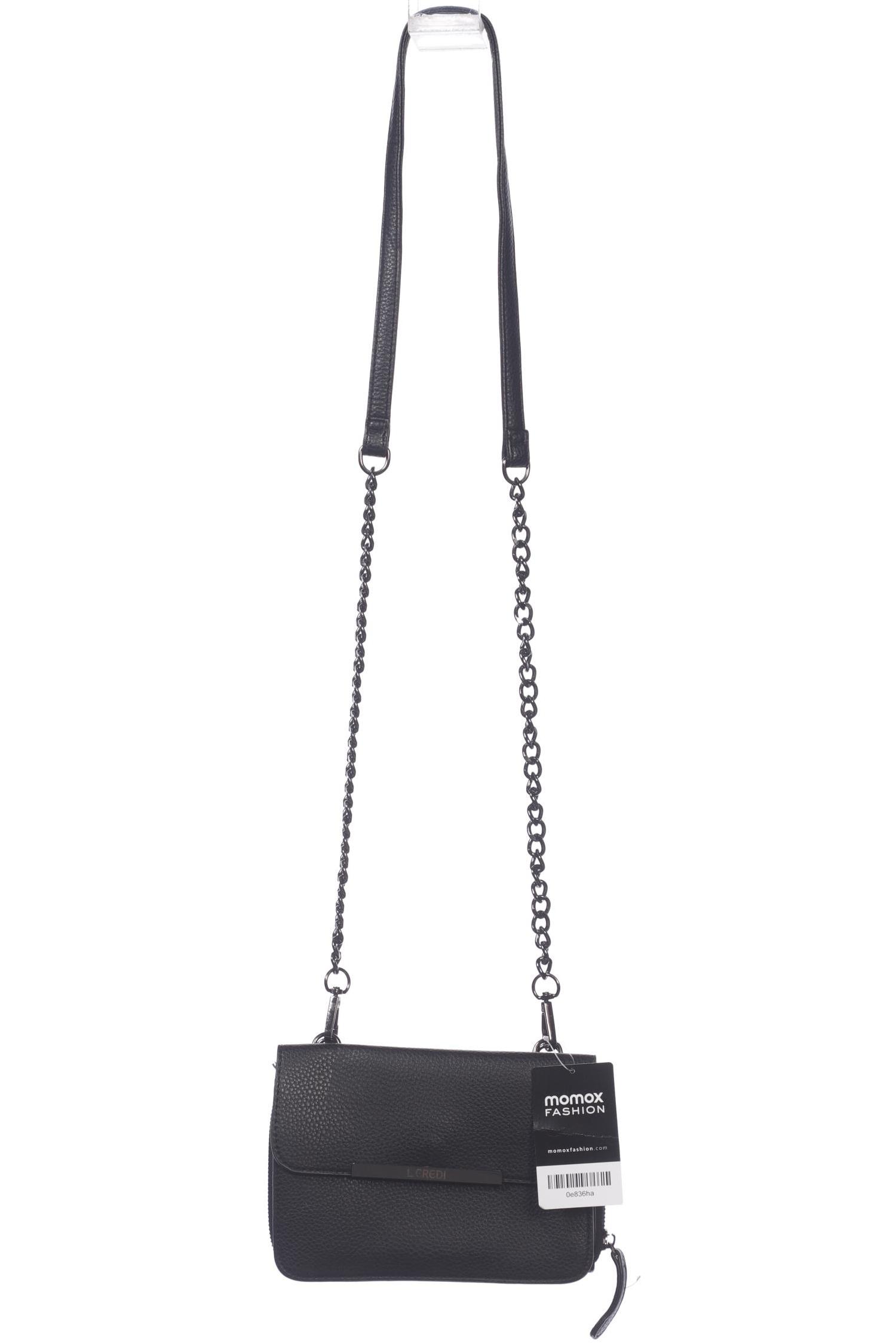 

L.credi Damen Handtasche, schwarz, Gr.