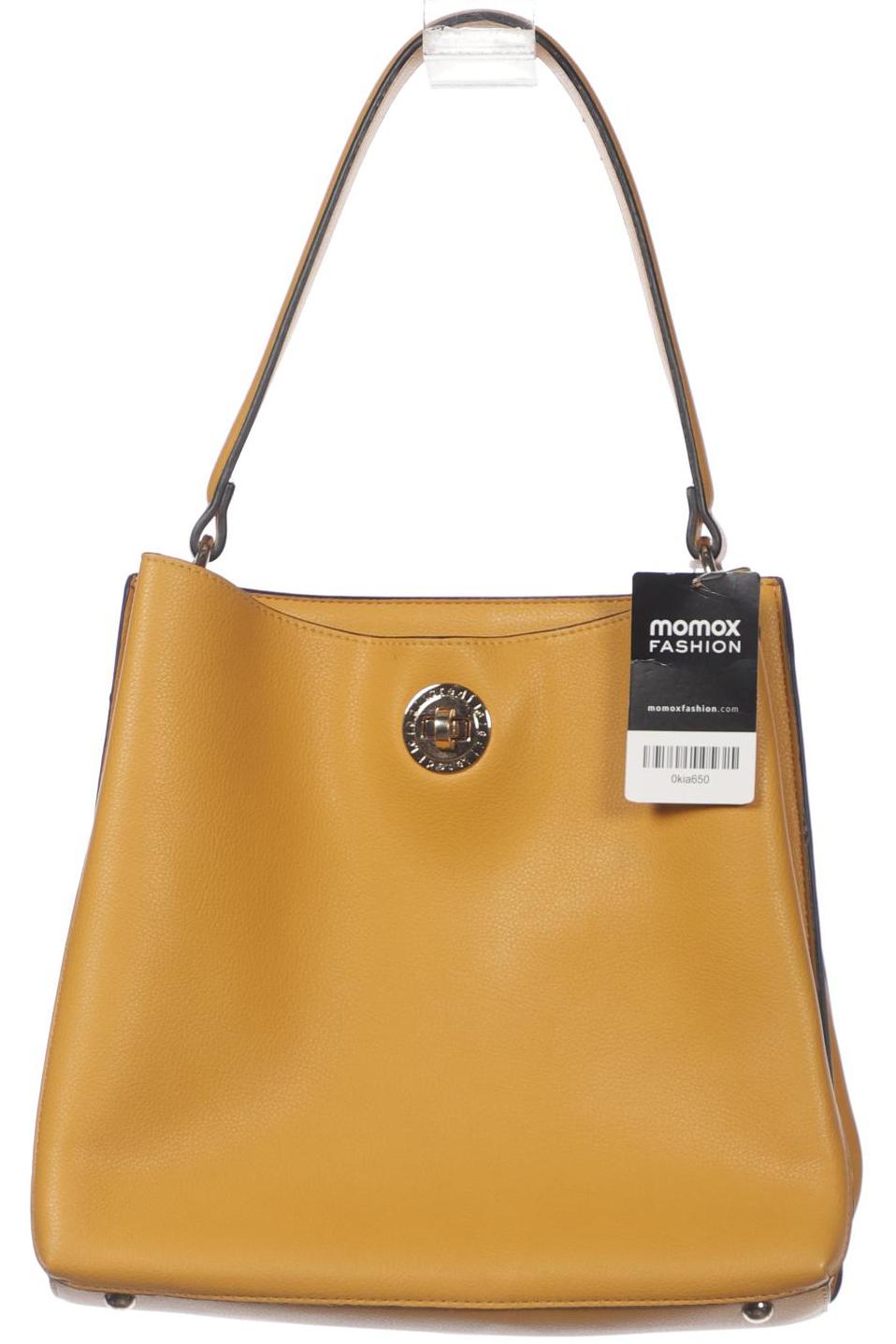 

L.CREDI Damen Handtasche, gelb