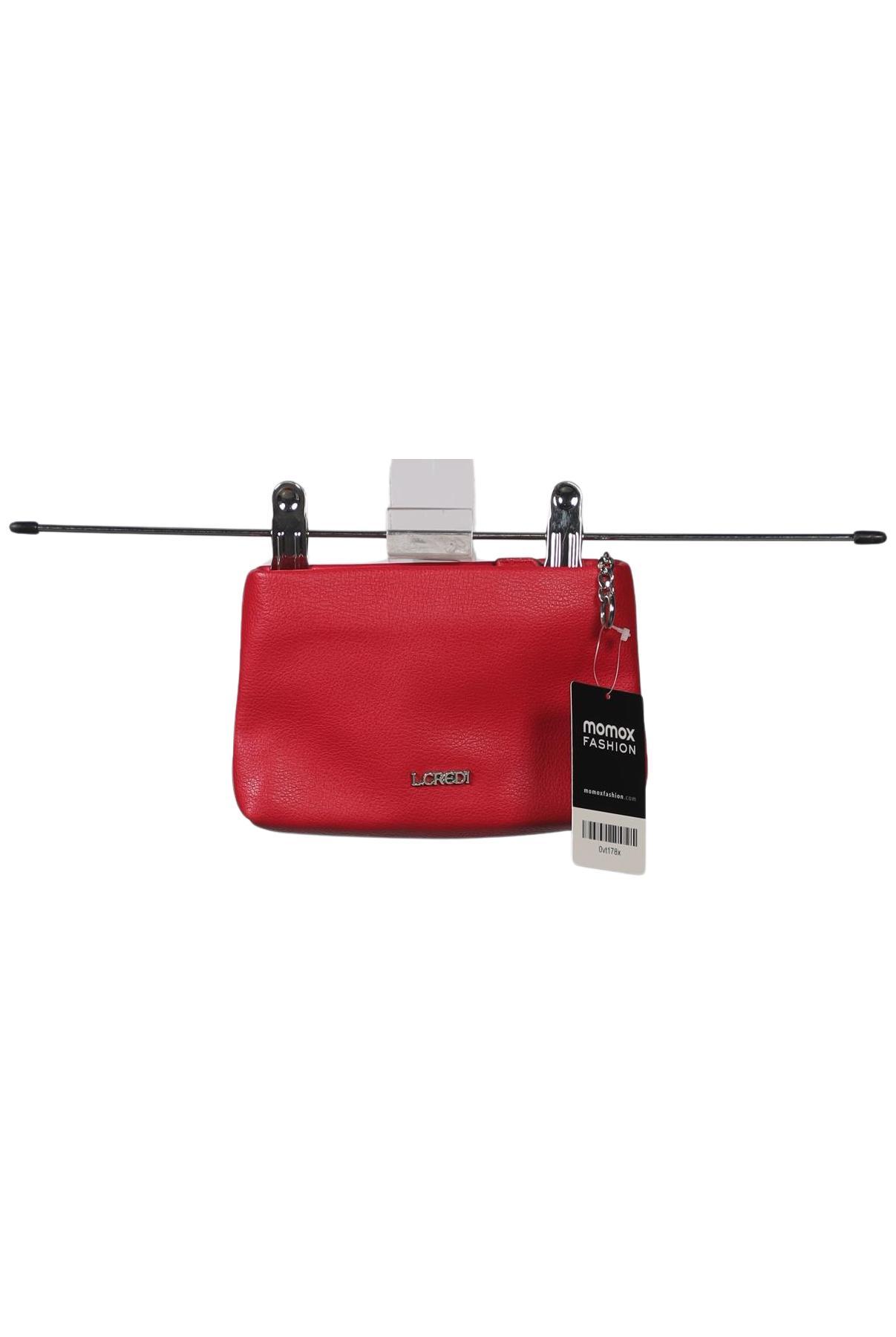 

L.credi Damen Handtasche, rot, Gr.