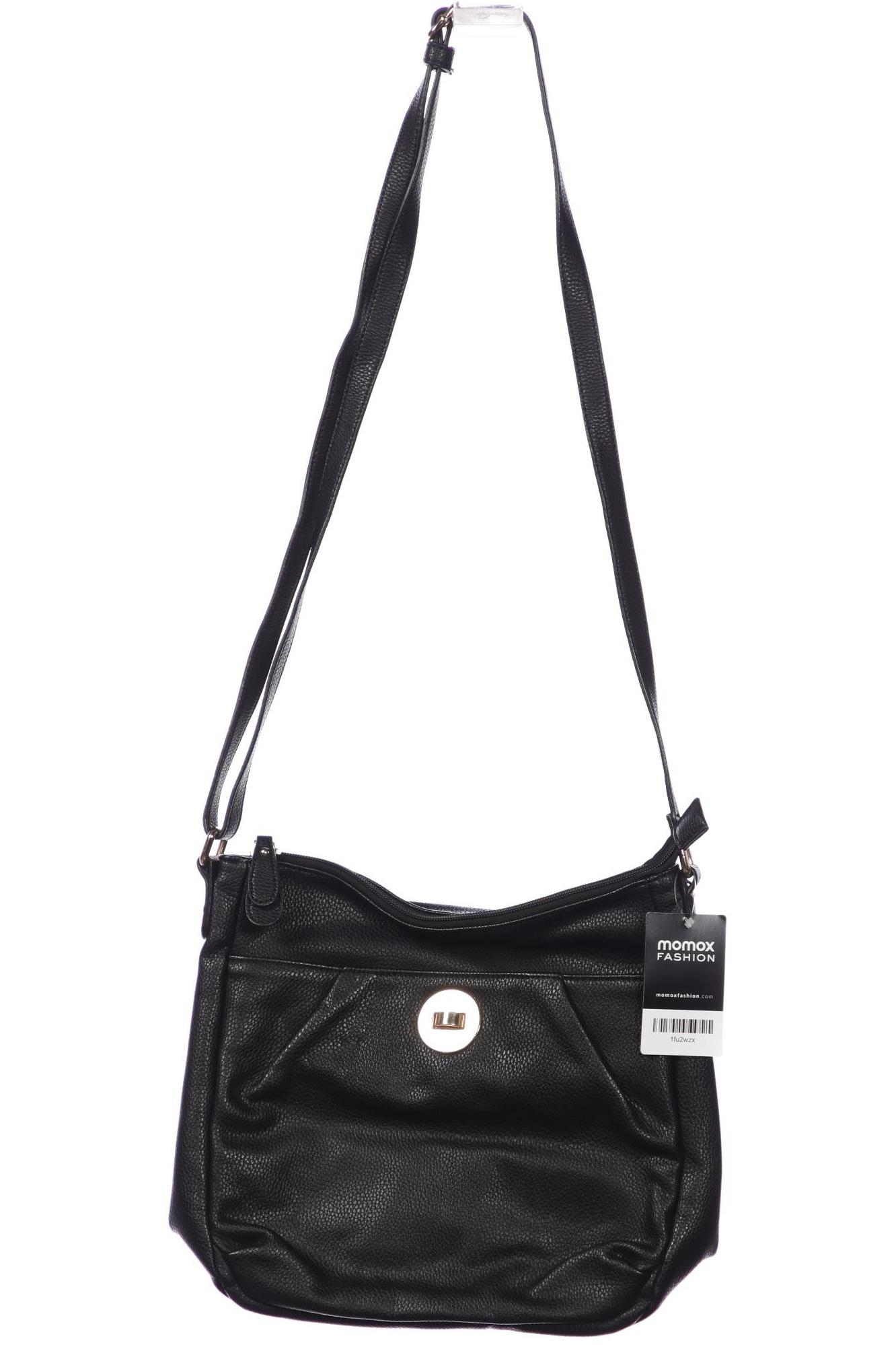 

L.credi Damen Handtasche, schwarz, Gr.