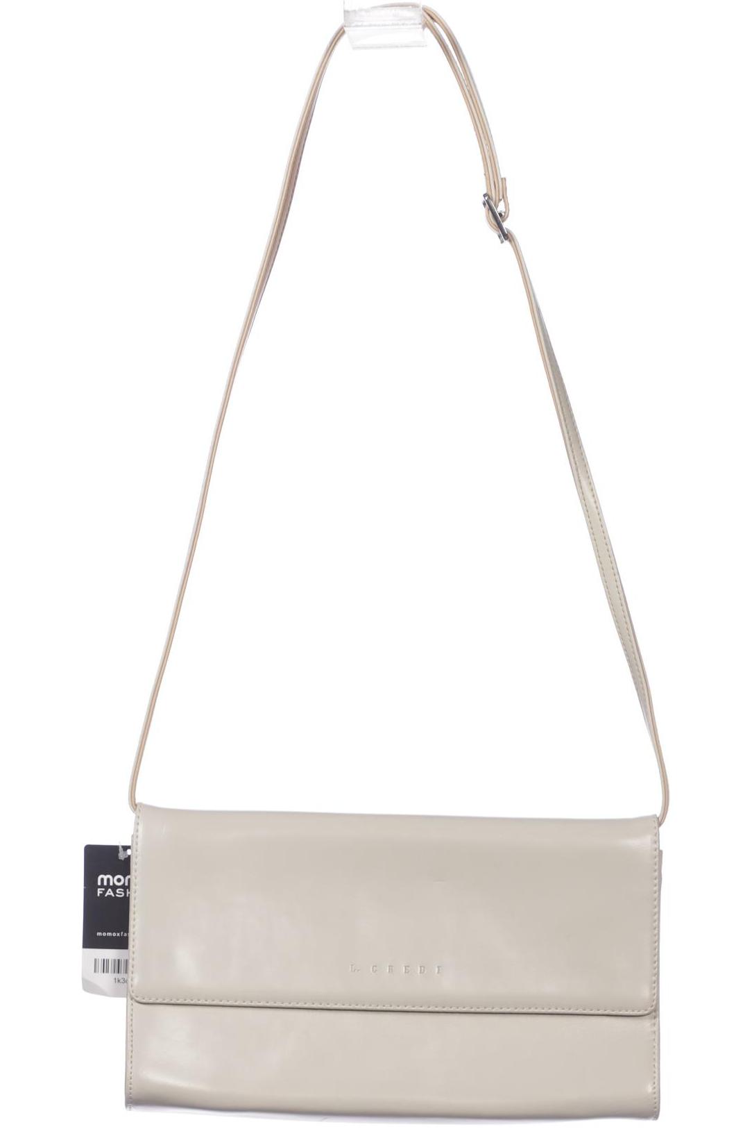 

L.credi Damen Handtasche, cremeweiß, Gr.