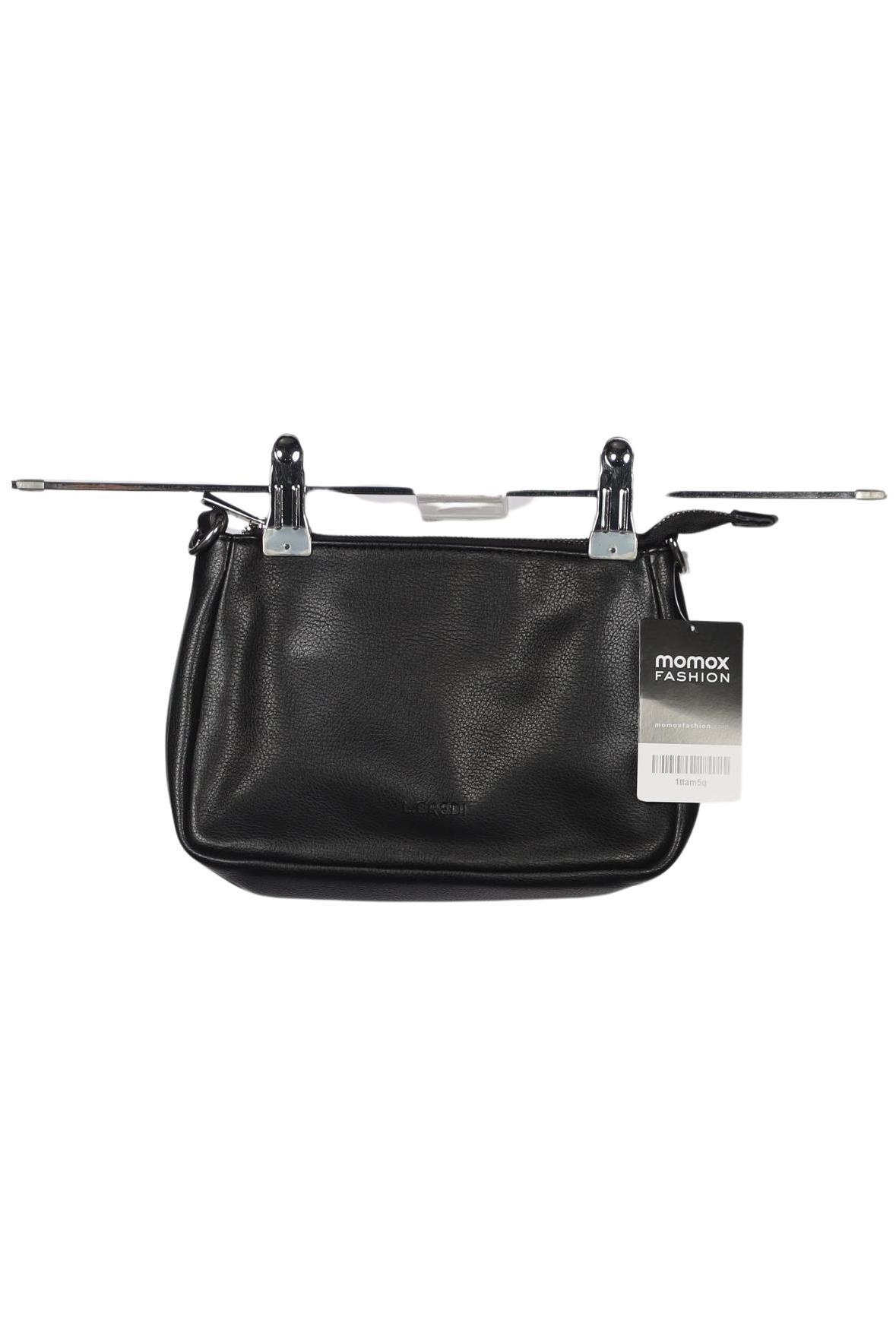 

L.credi Damen Handtasche, schwarz, Gr.