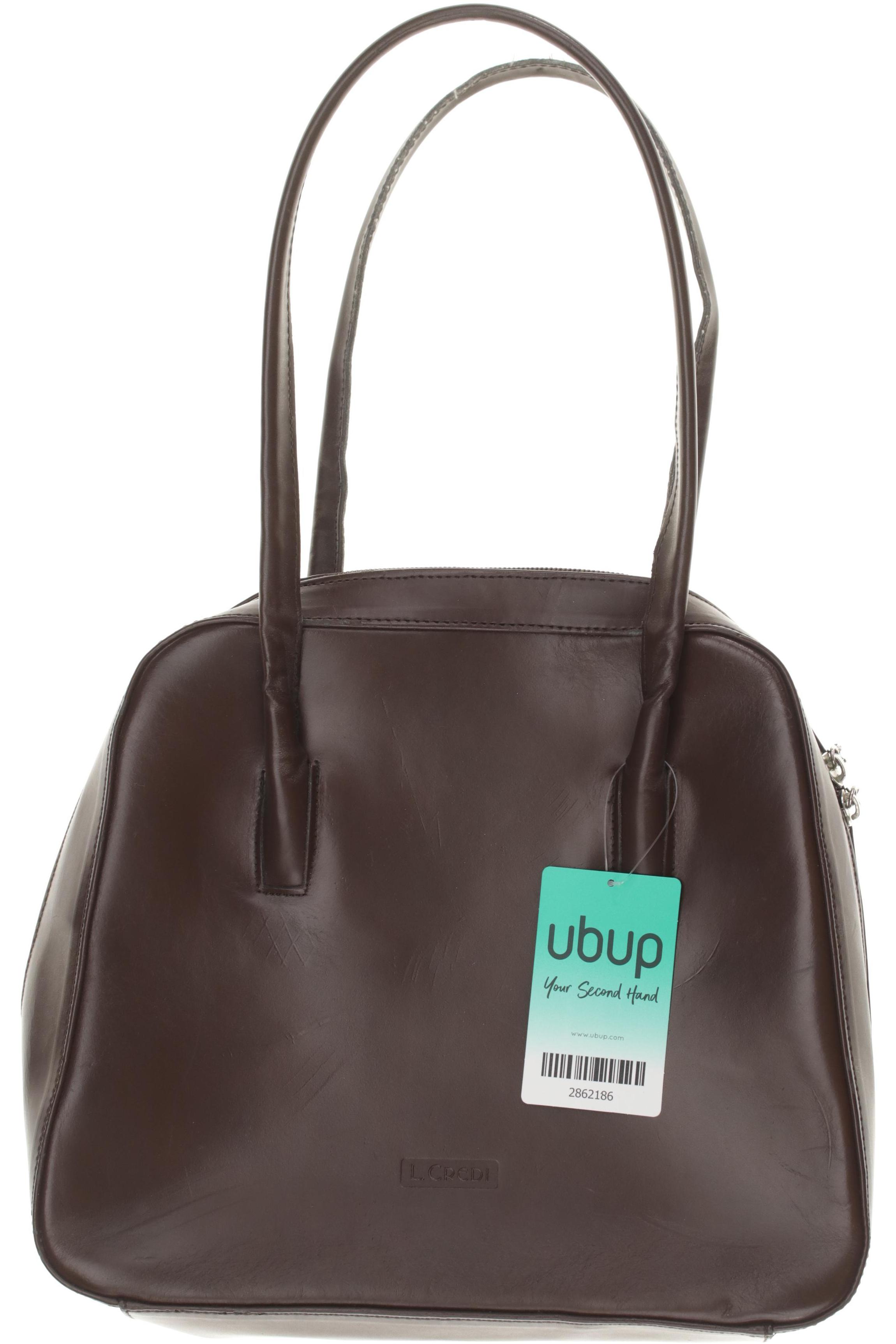 

L.credi Damen Handtasche, braun, Gr.