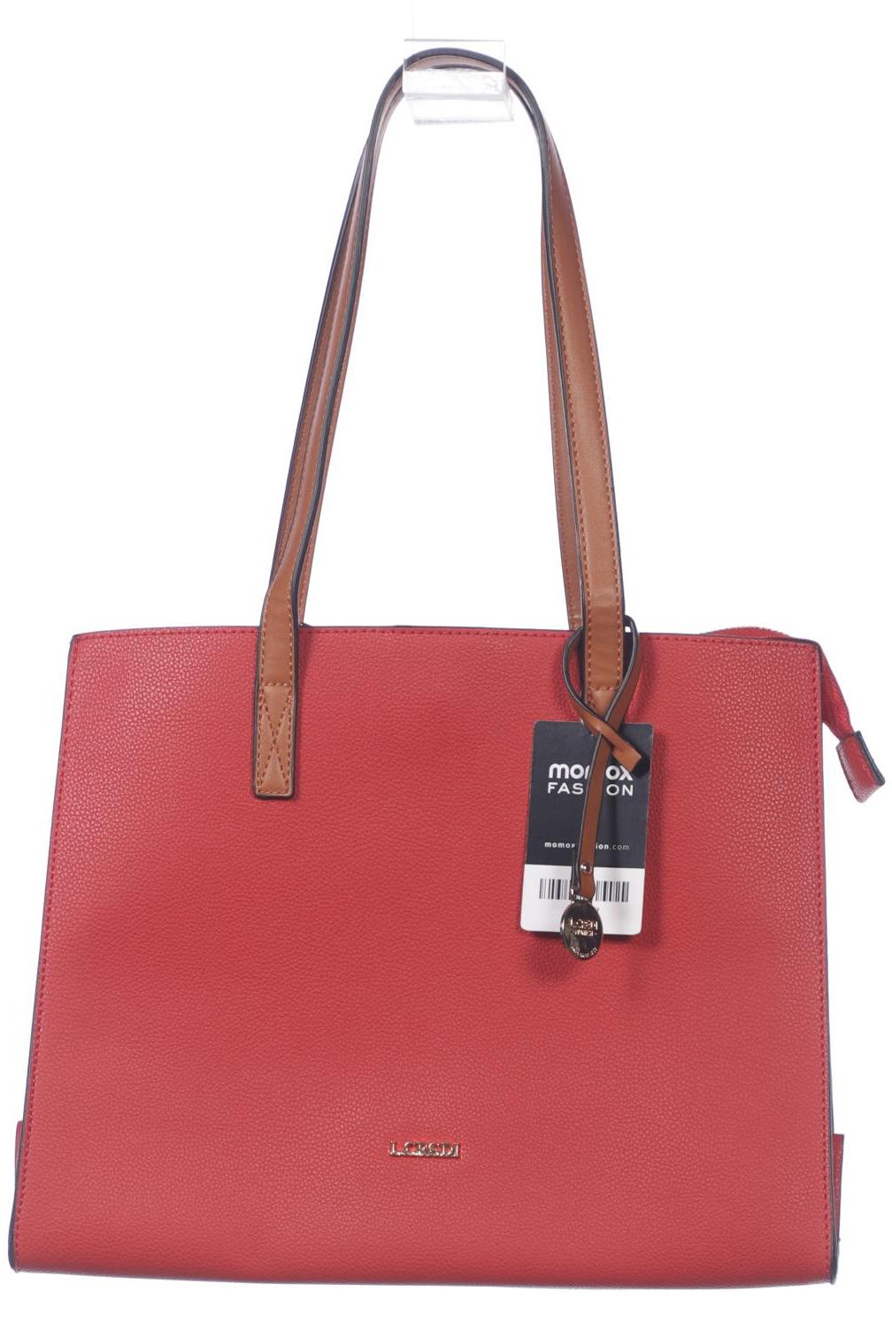 

L.credi Damen Handtasche, rot, Gr.
