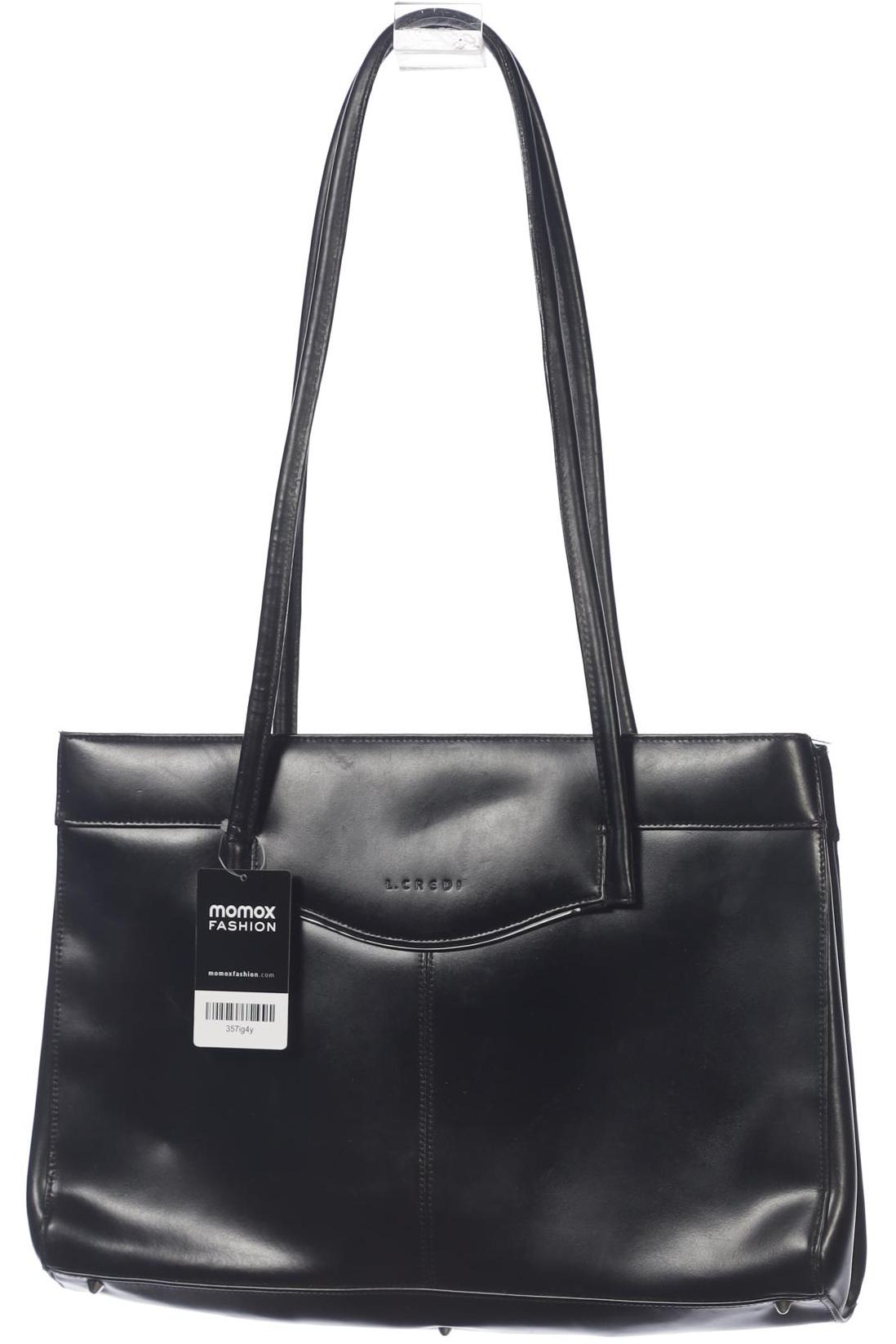 

L.credi Damen Handtasche, schwarz, Gr.