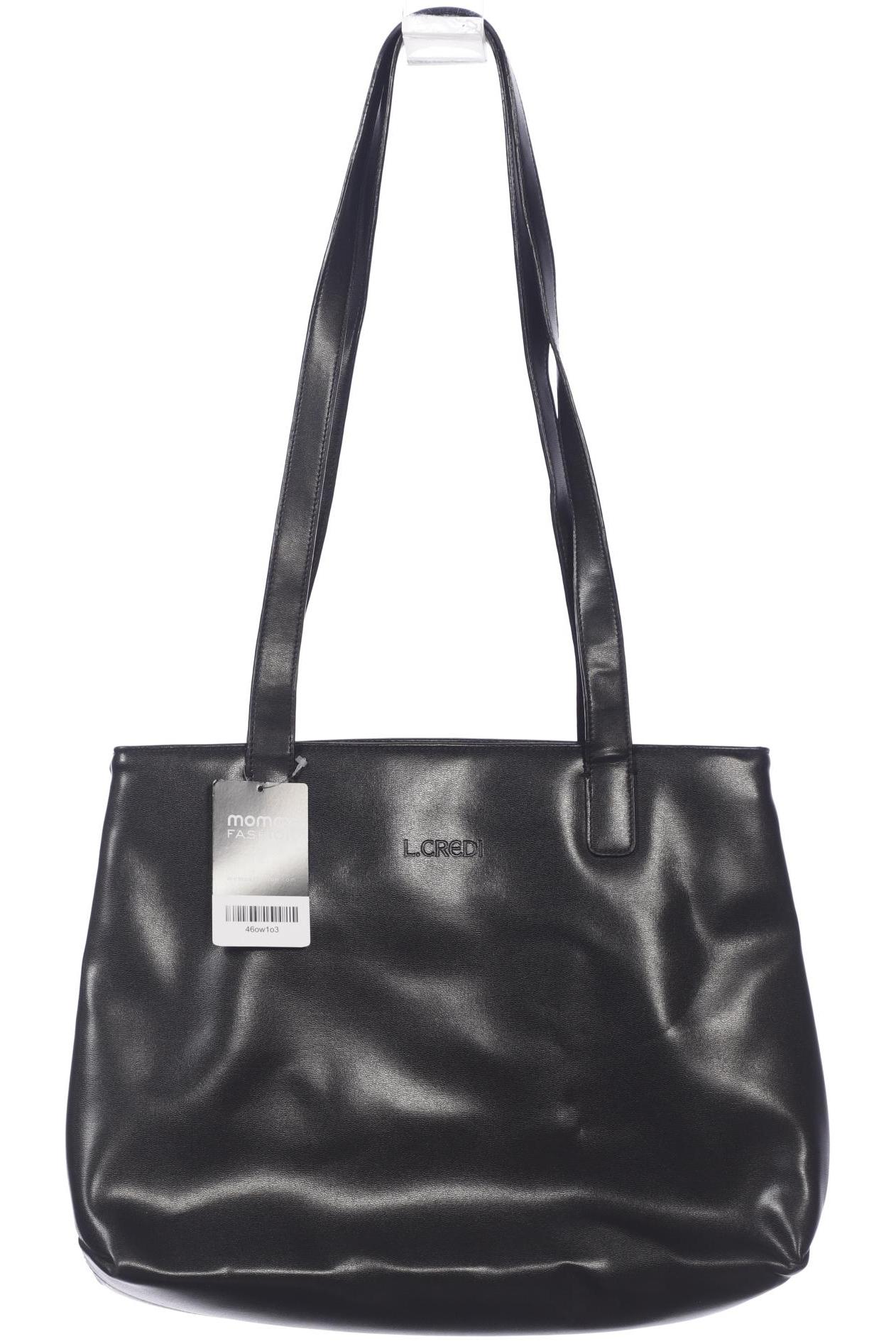 

L.credi Damen Handtasche, schwarz, Gr.