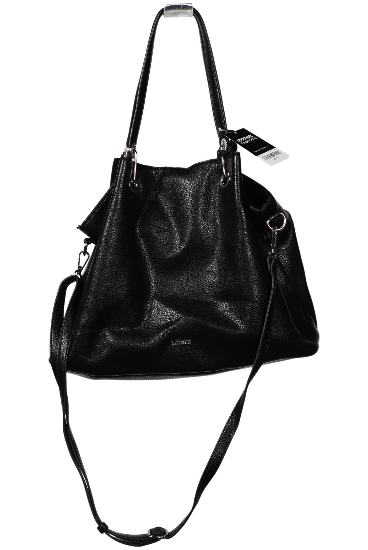 

L.credi Damen Handtasche, schwarz, Gr.
