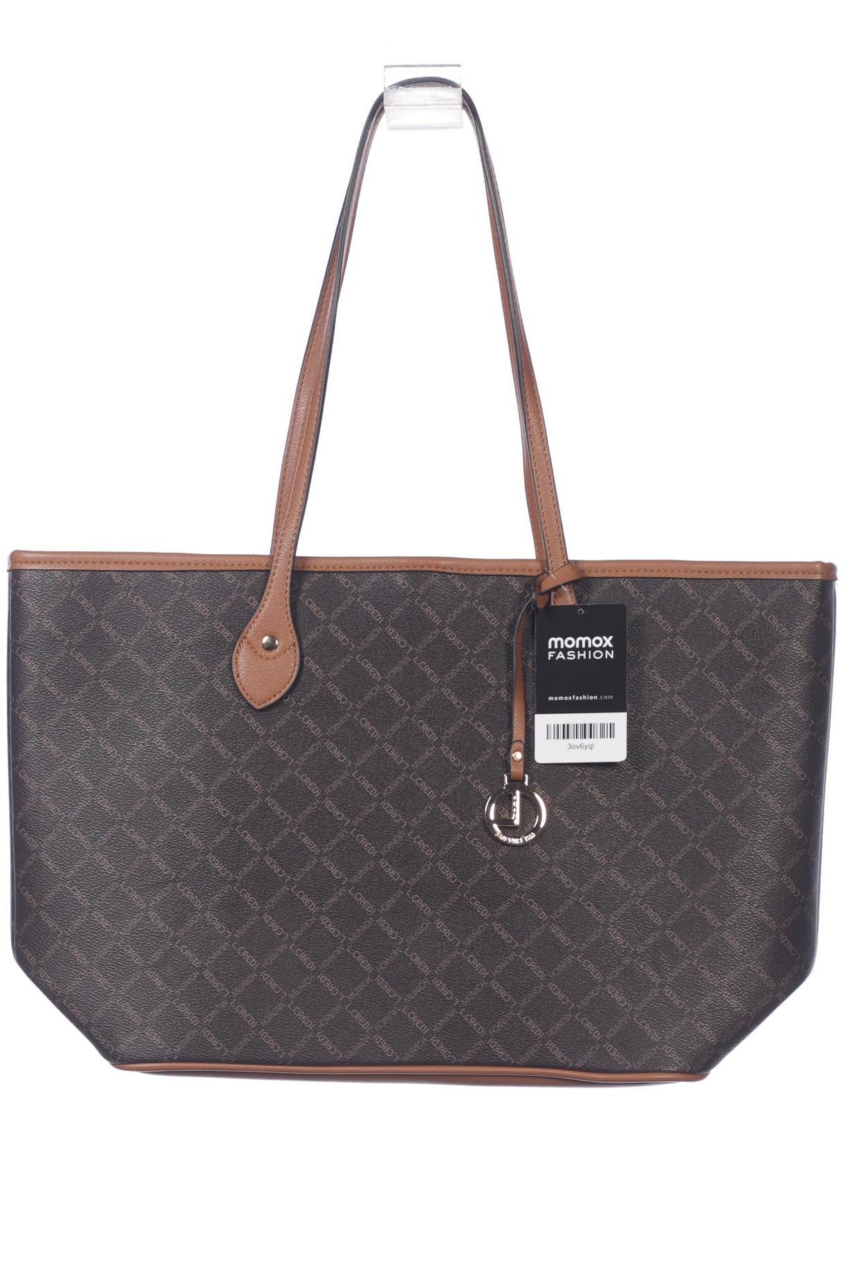 

L.credi Damen Handtasche, braun, Gr.