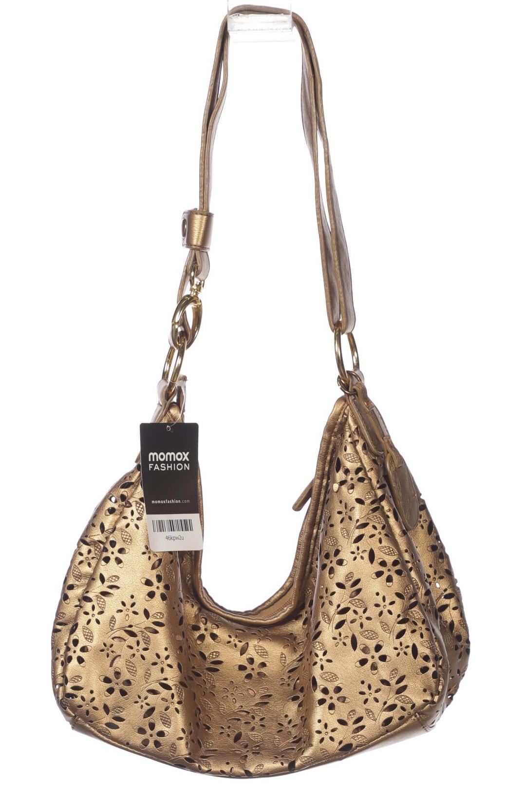 

L.credi Damen Handtasche, gold, Gr.