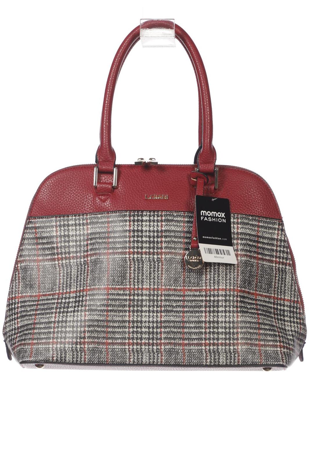 

L.CREDI Damen Handtasche, bordeaux