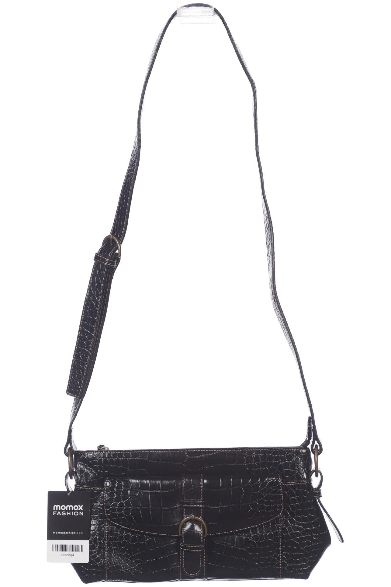 

L.CREDI Damen Handtasche, schwarz