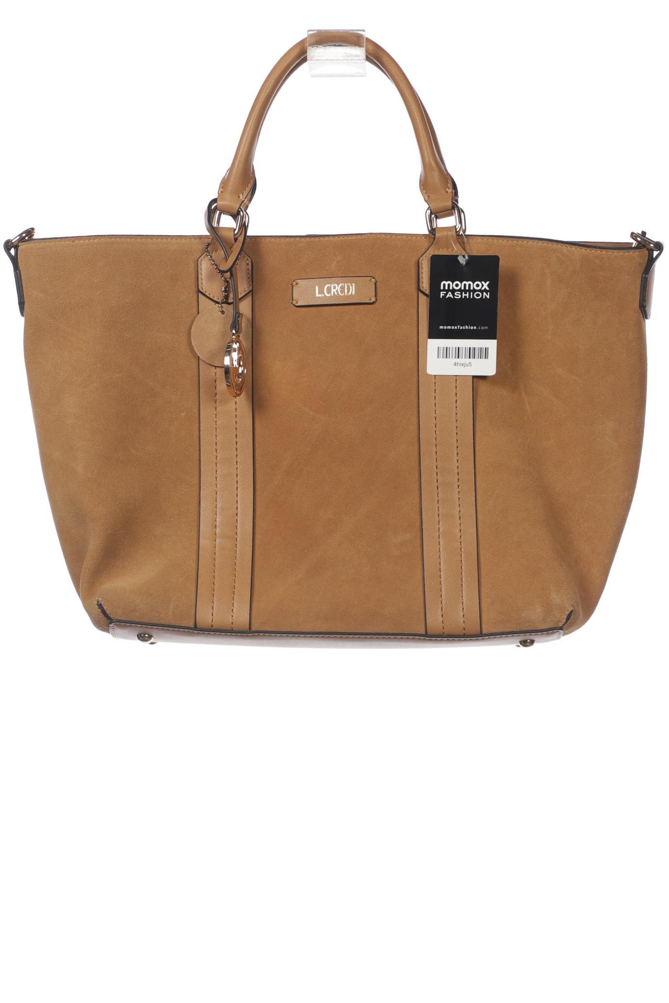 

L.CREDI Damen Handtasche, braun