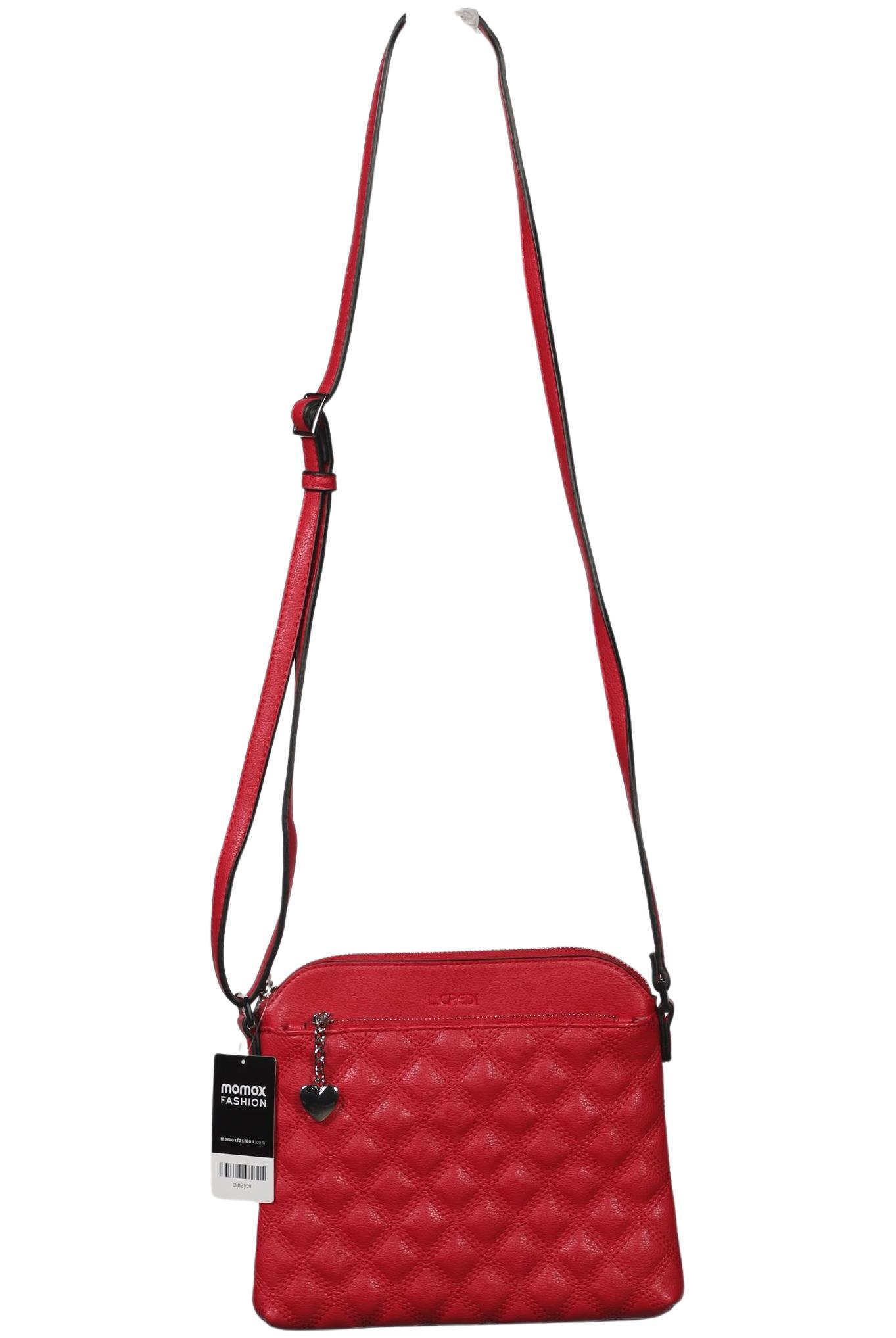 

L.credi Damen Handtasche, rot, Gr.