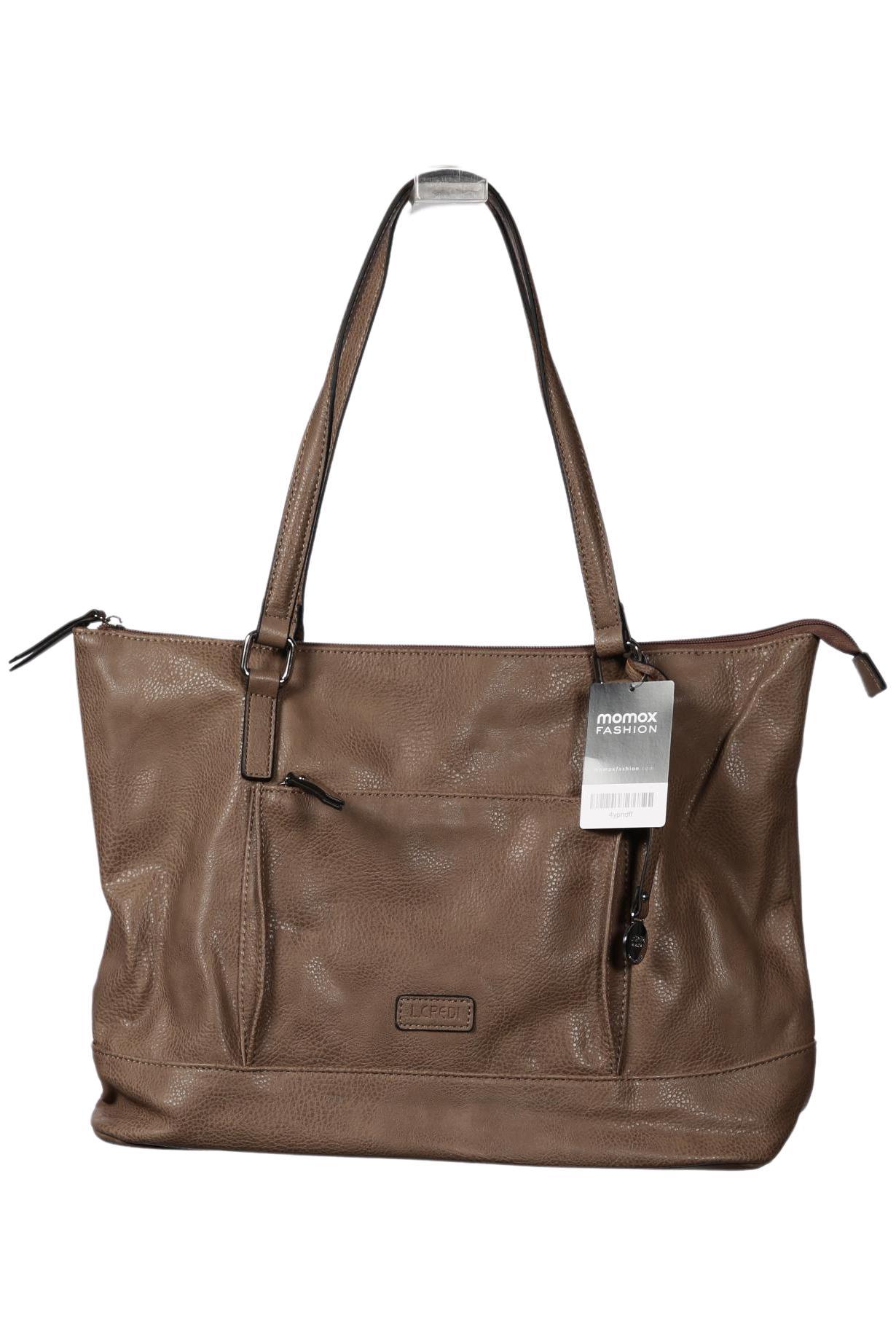 

L.credi Damen Handtasche, braun, Gr.