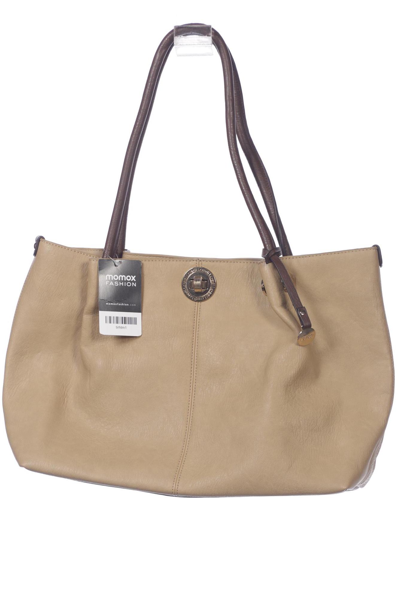 

L.credi Damen Handtasche, beige, Gr.