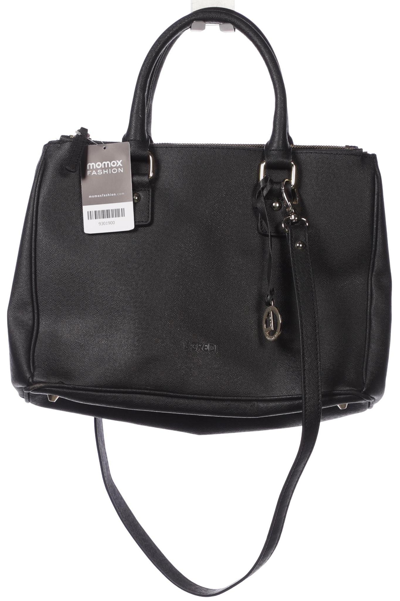 

L.credi Damen Handtasche, schwarz, Gr.