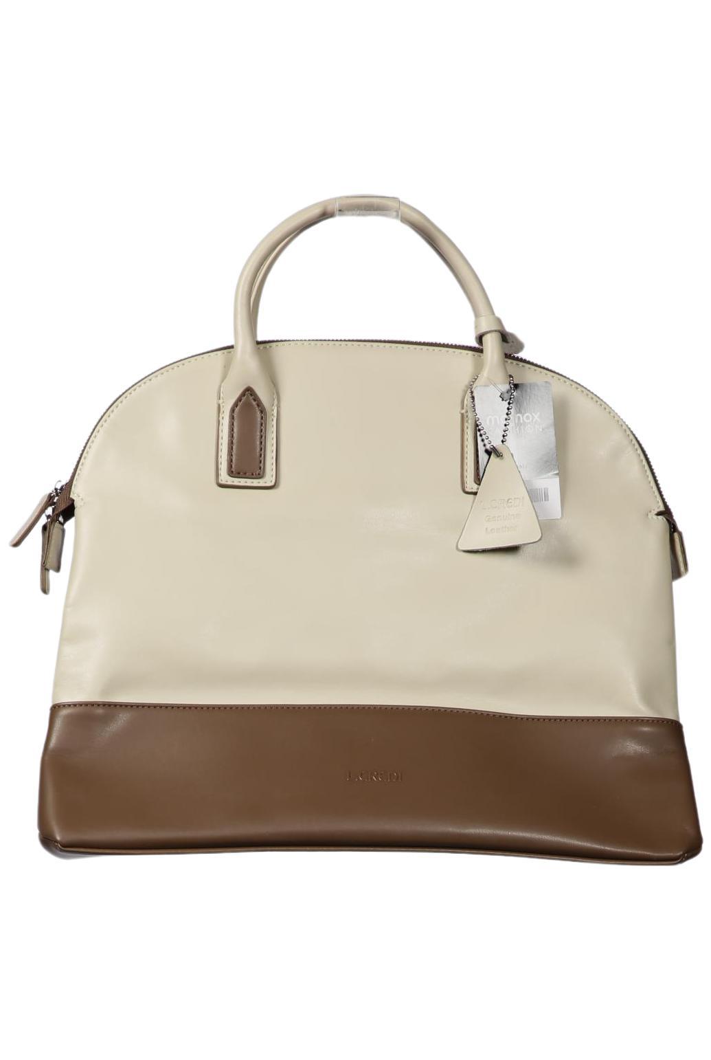 

L.credi Damen Handtasche, cremeweiß, Gr.