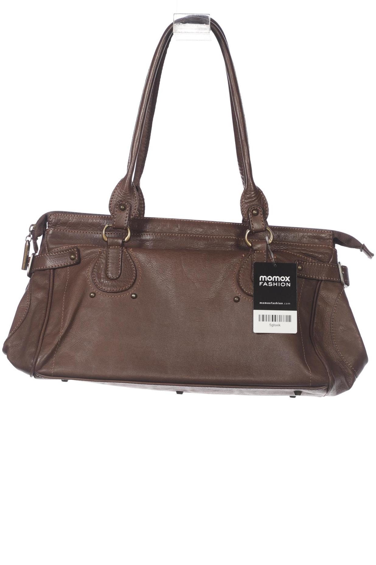 

L.CREDI Damen Handtasche, braun