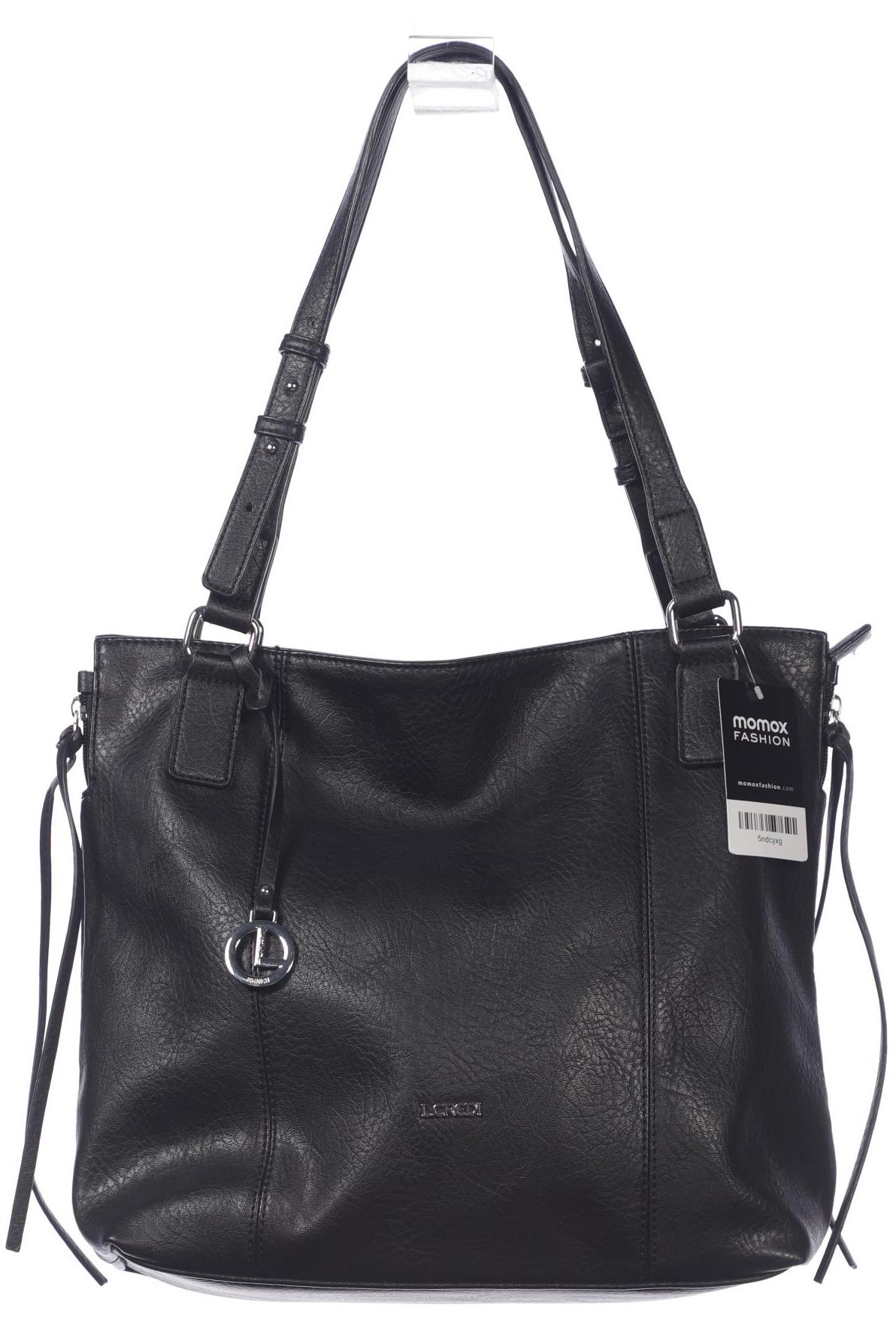 

L.credi Damen Handtasche, schwarz, Gr.