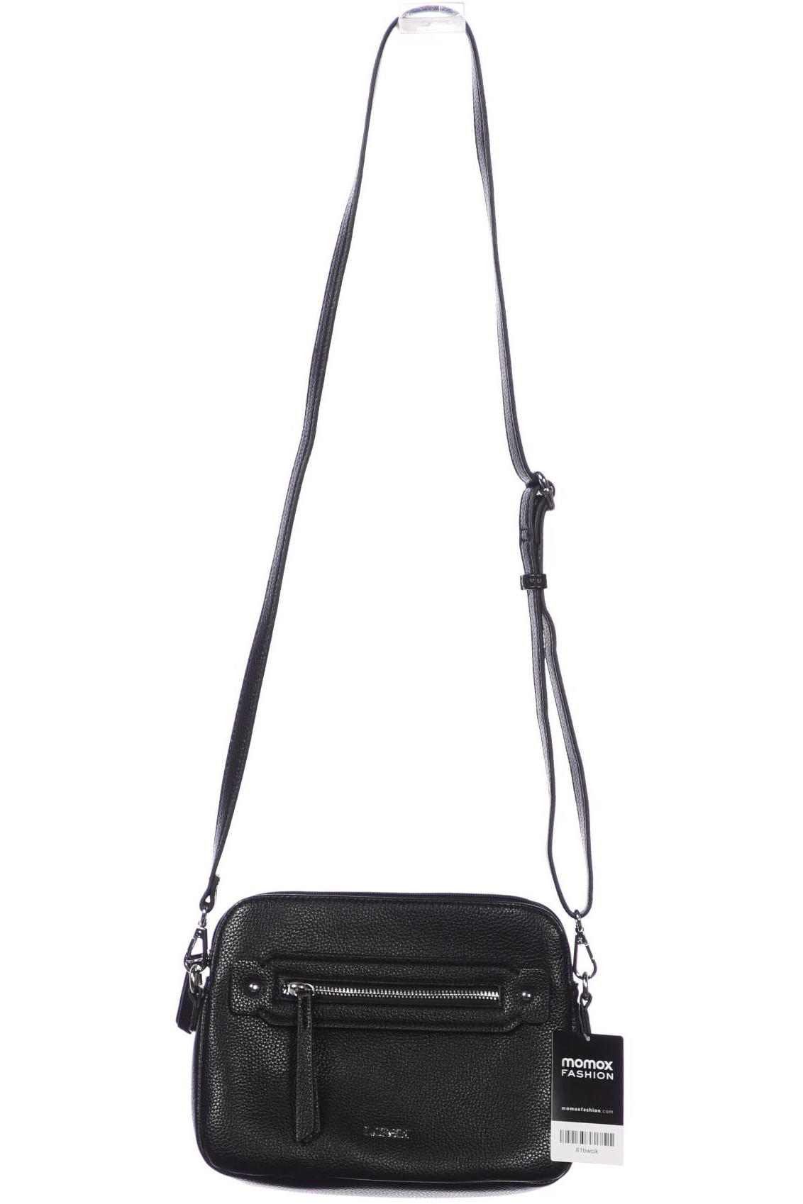 

L.CREDI Damen Handtasche, schwarz