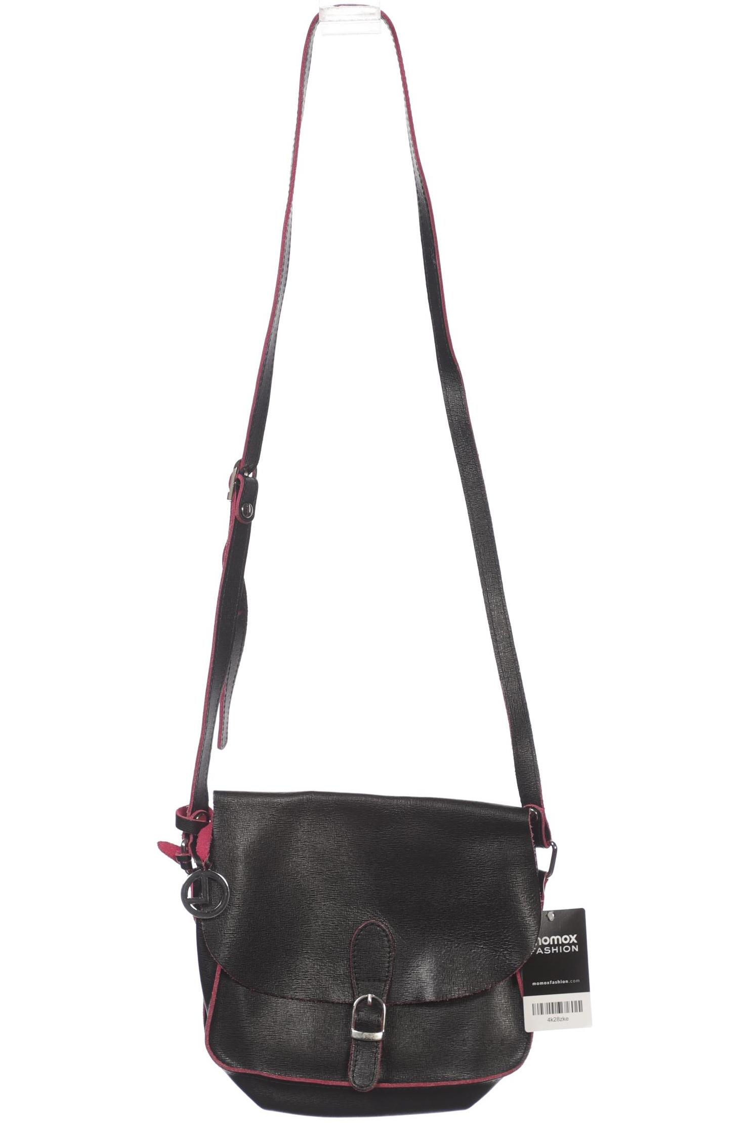 

L.CREDI Damen Handtasche, schwarz