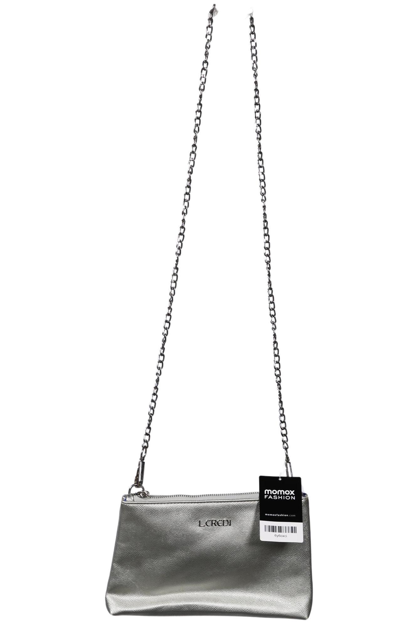 

L.credi Damen Handtasche, silber, Gr.